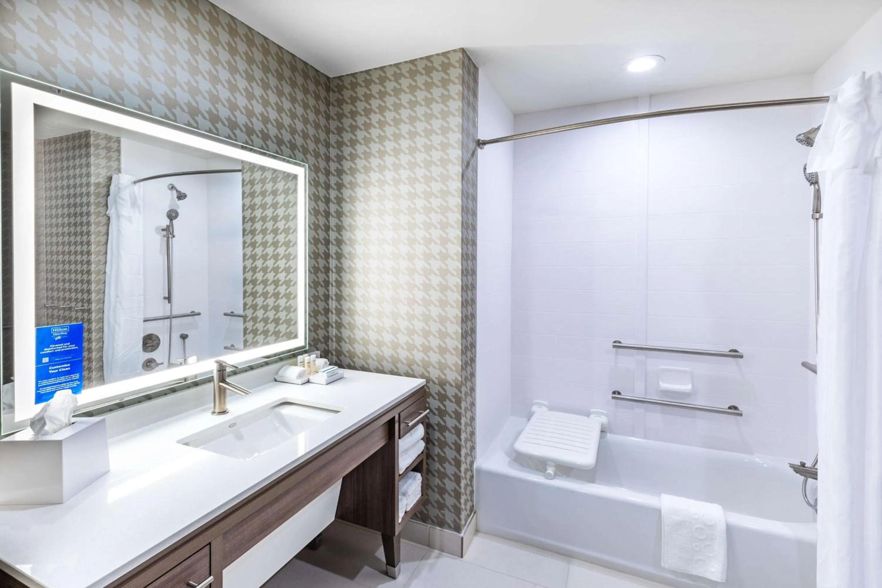 Bathroom in Home2 Suites By Hilton Midland East, Tx