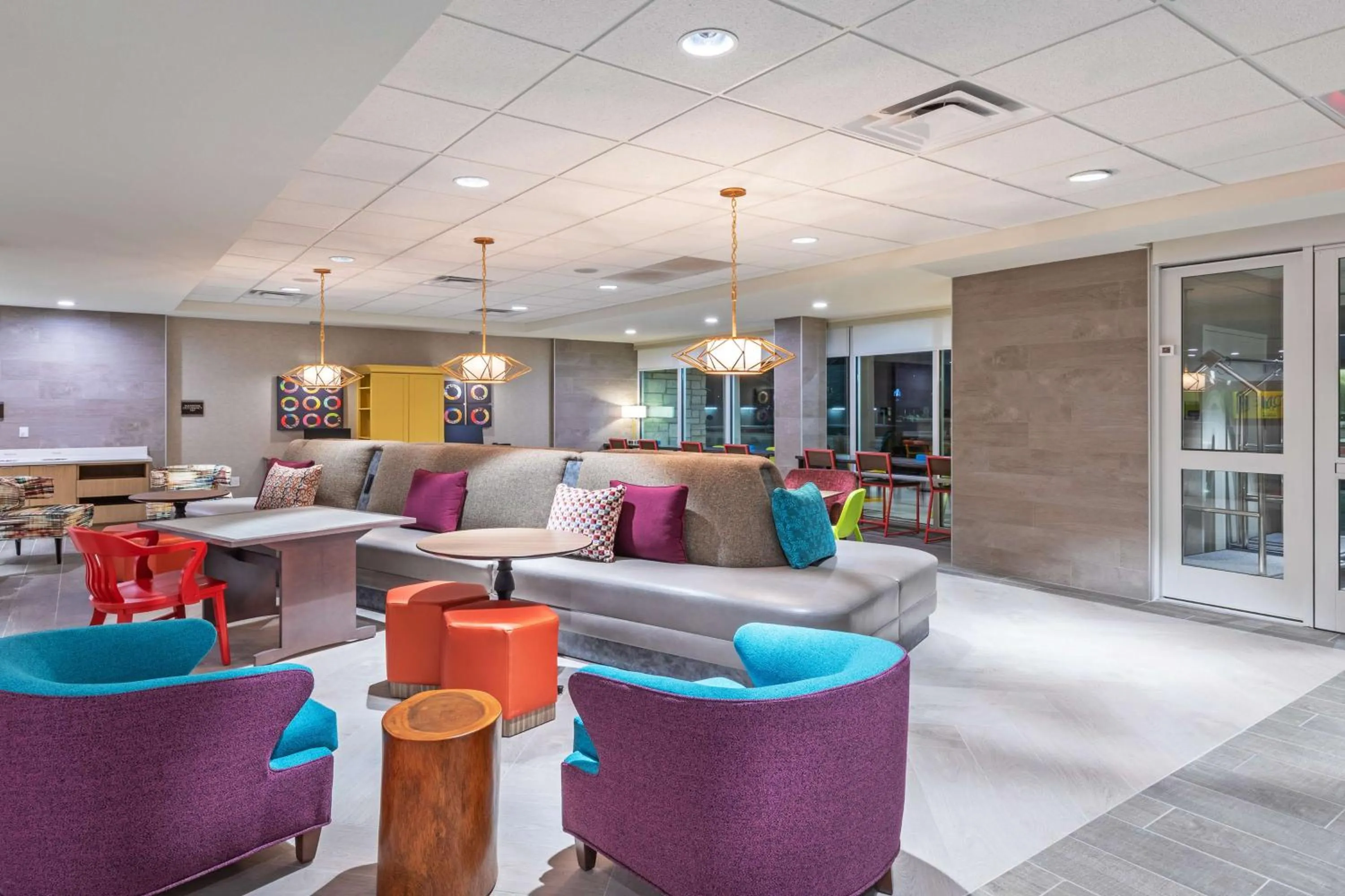 Lobby or reception in Home2 Suites By Hilton Midland East, Tx