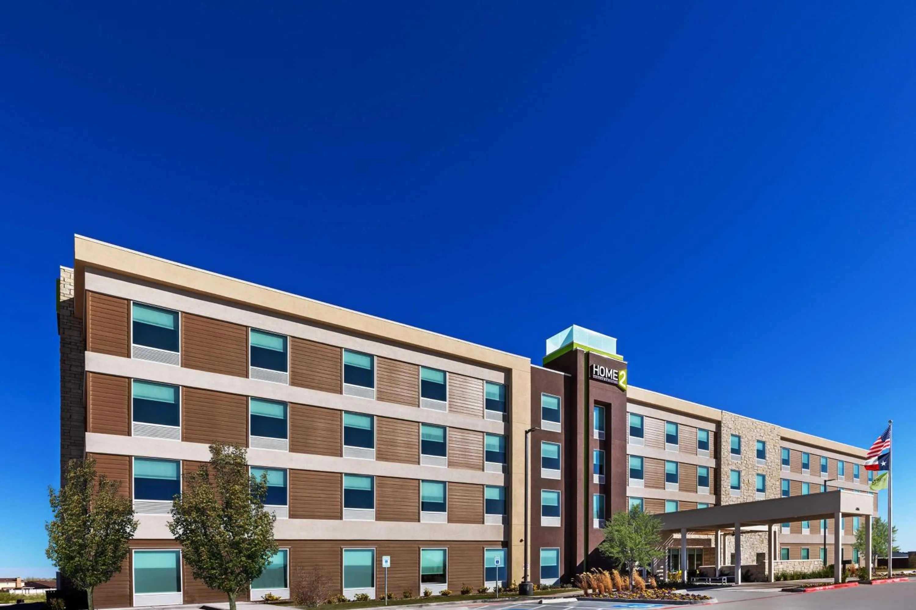 Property building in Home2 Suites By Hilton Midland East, Tx