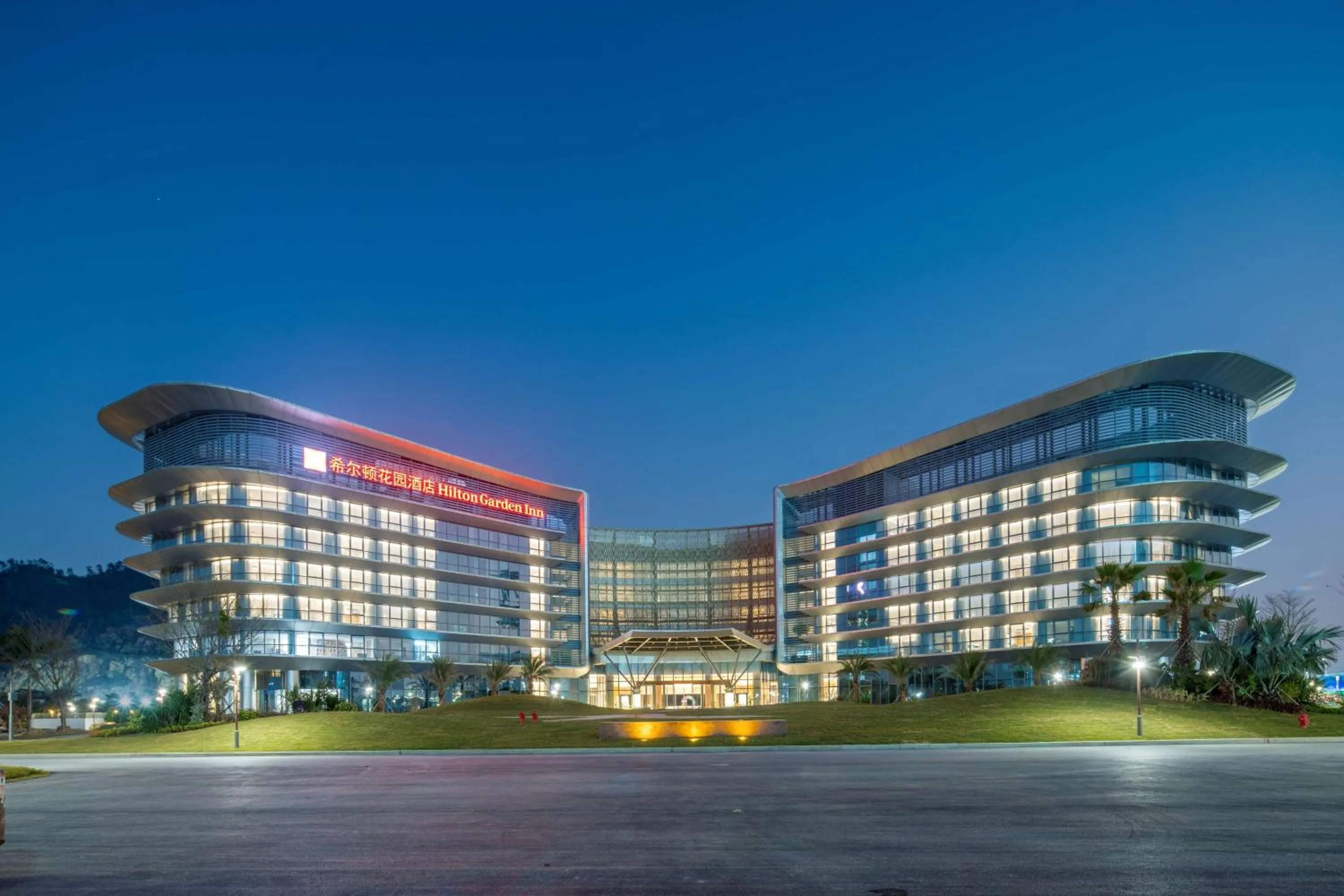 Property building in Hilton Garden Inn Zhuhai Hengqin Sumlodol Park