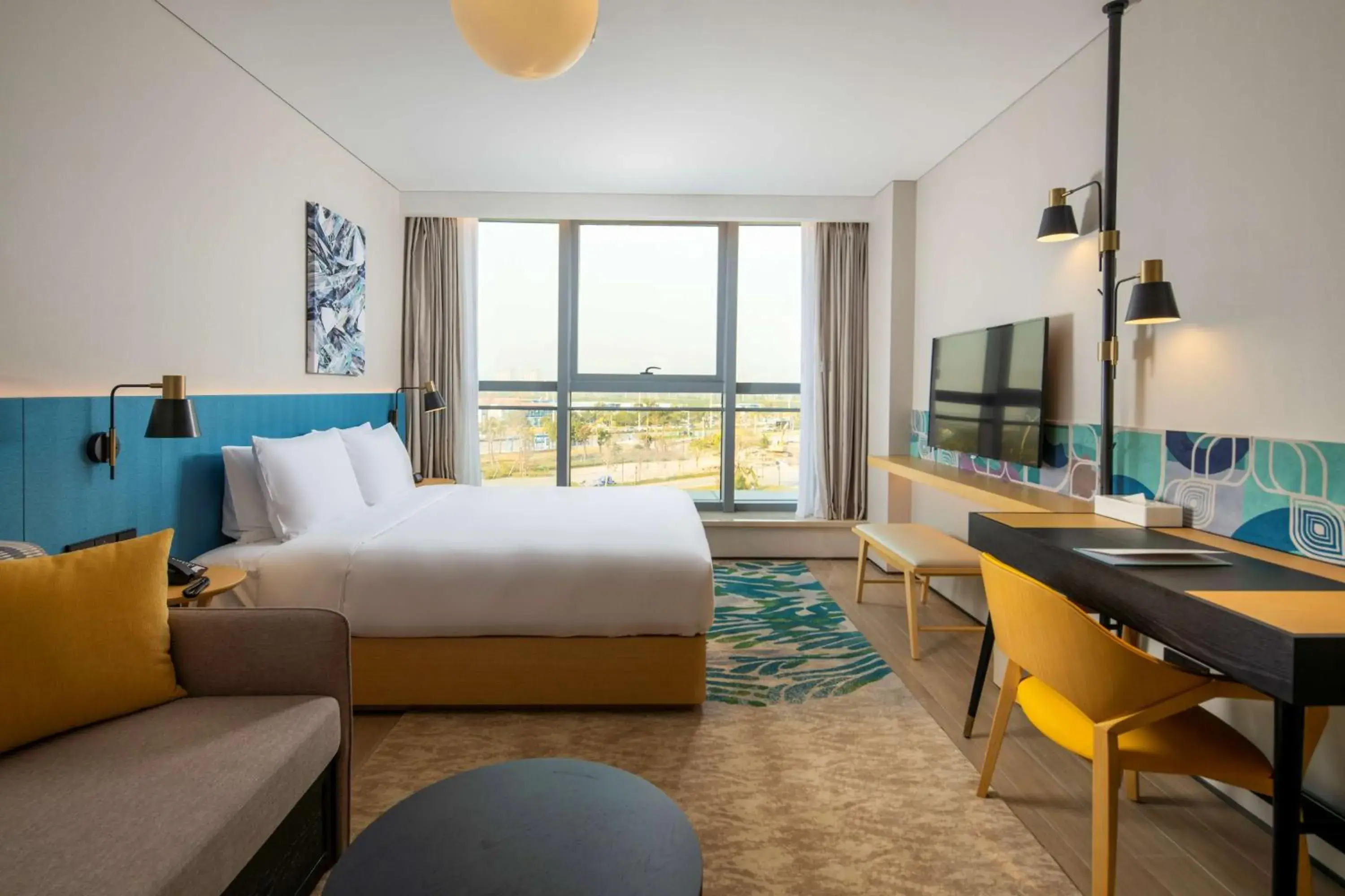 King Room - Mobility Accessible in Hilton Garden Inn Zhuhai Hengqin Sumlodol Park King Room - Mobility Accessible in Hilton Garden Inn Zhuhai Hengqin Sumlodol Park