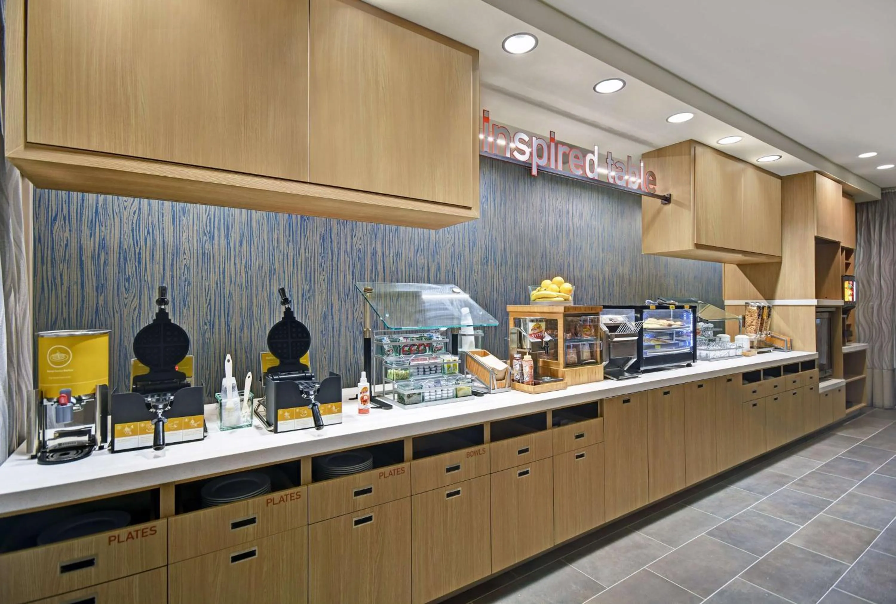 Breakfast in Home2 Suites By Hilton Raleigh North I-540