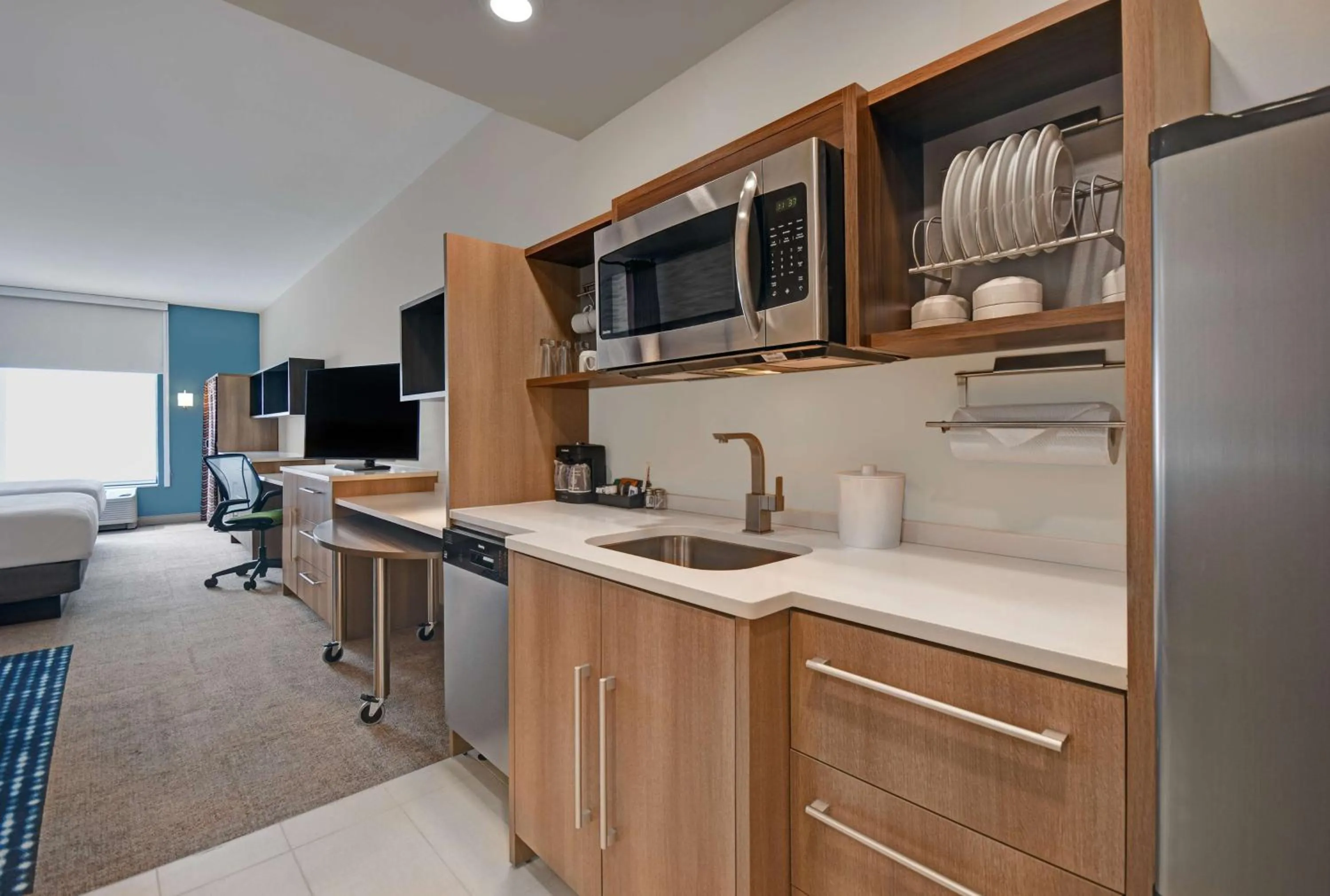 Bedroom in Home2 Suites By Hilton Raleigh North I-540