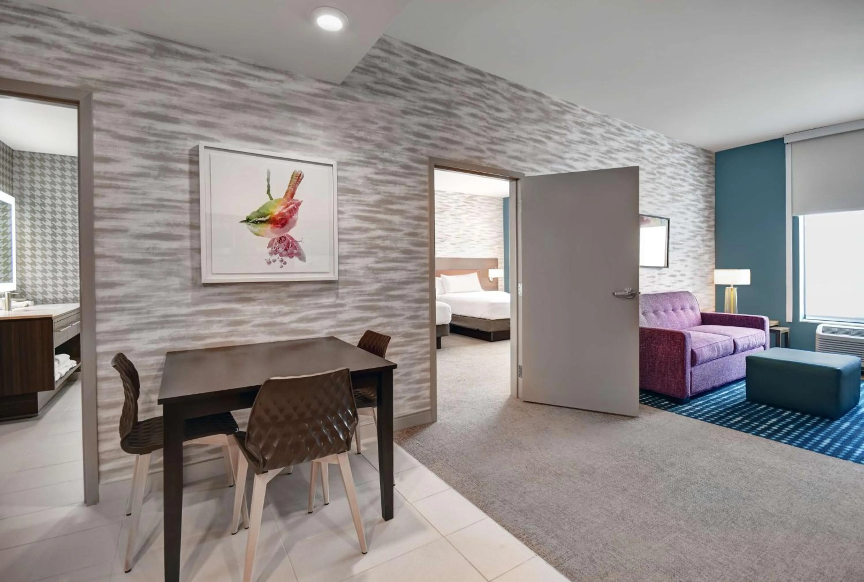 Living room in Home2 Suites By Hilton Raleigh North I-540