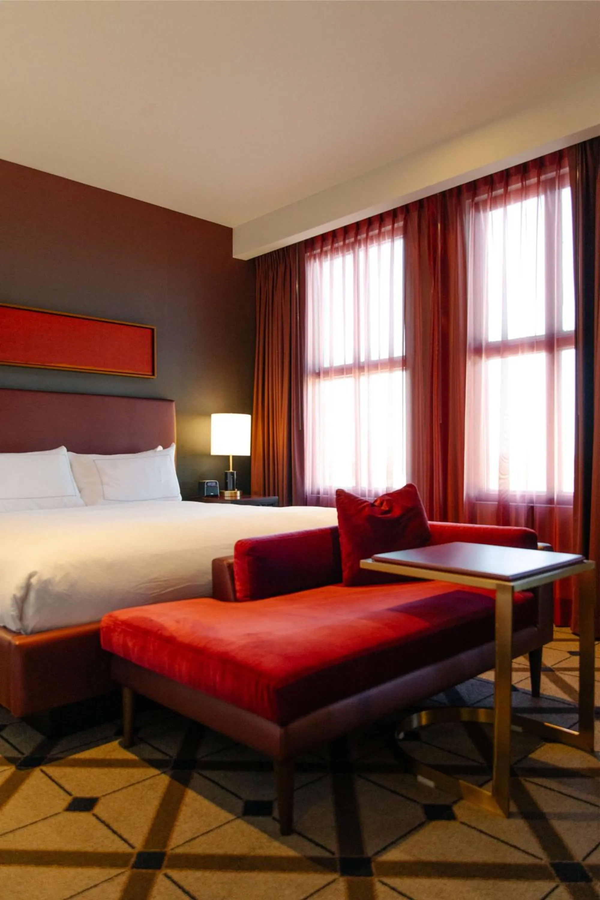 Bed in The Exchange Sacramento, Curio Collection By Hilton