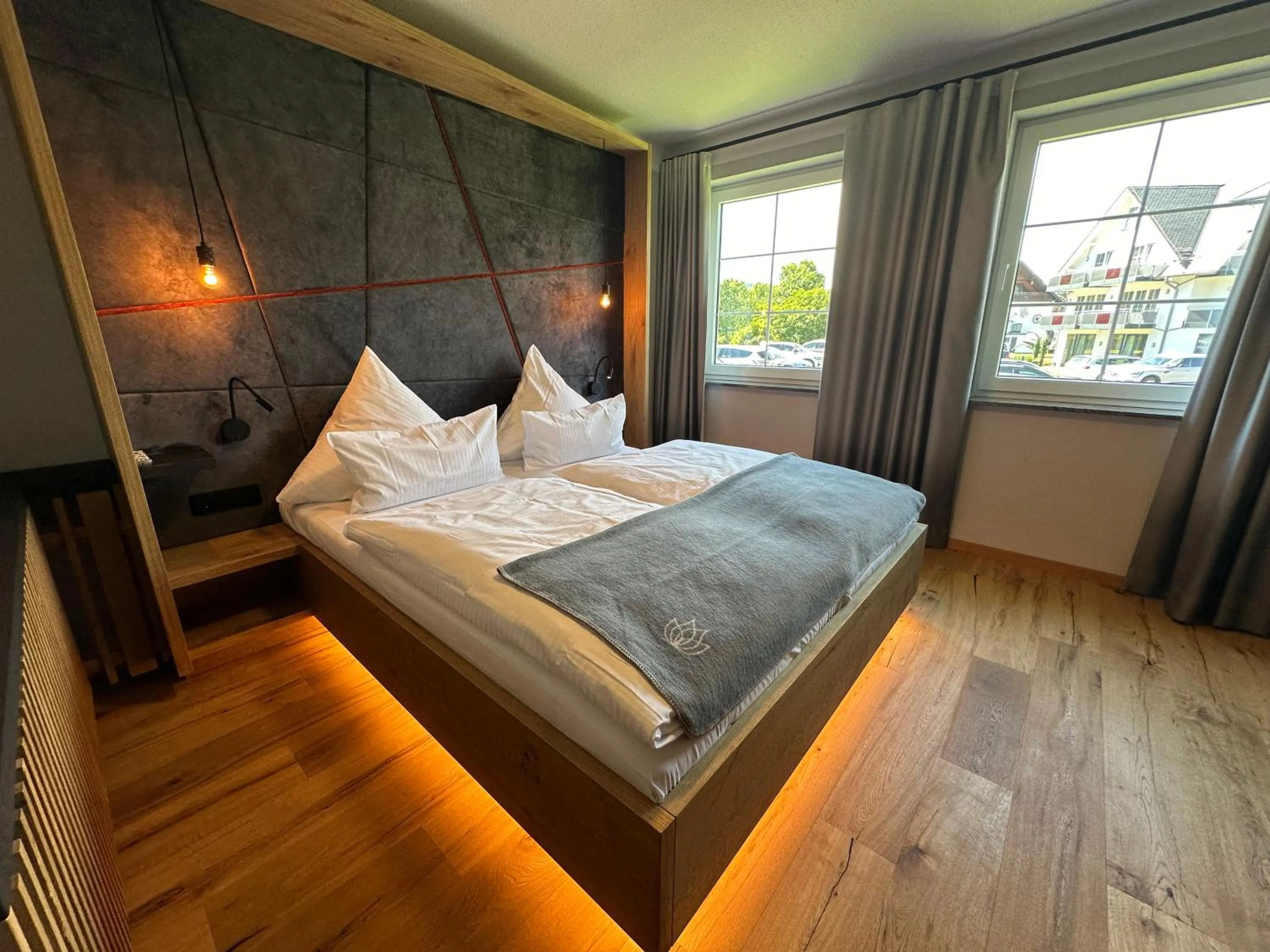 Bed in Hotel Hochheide