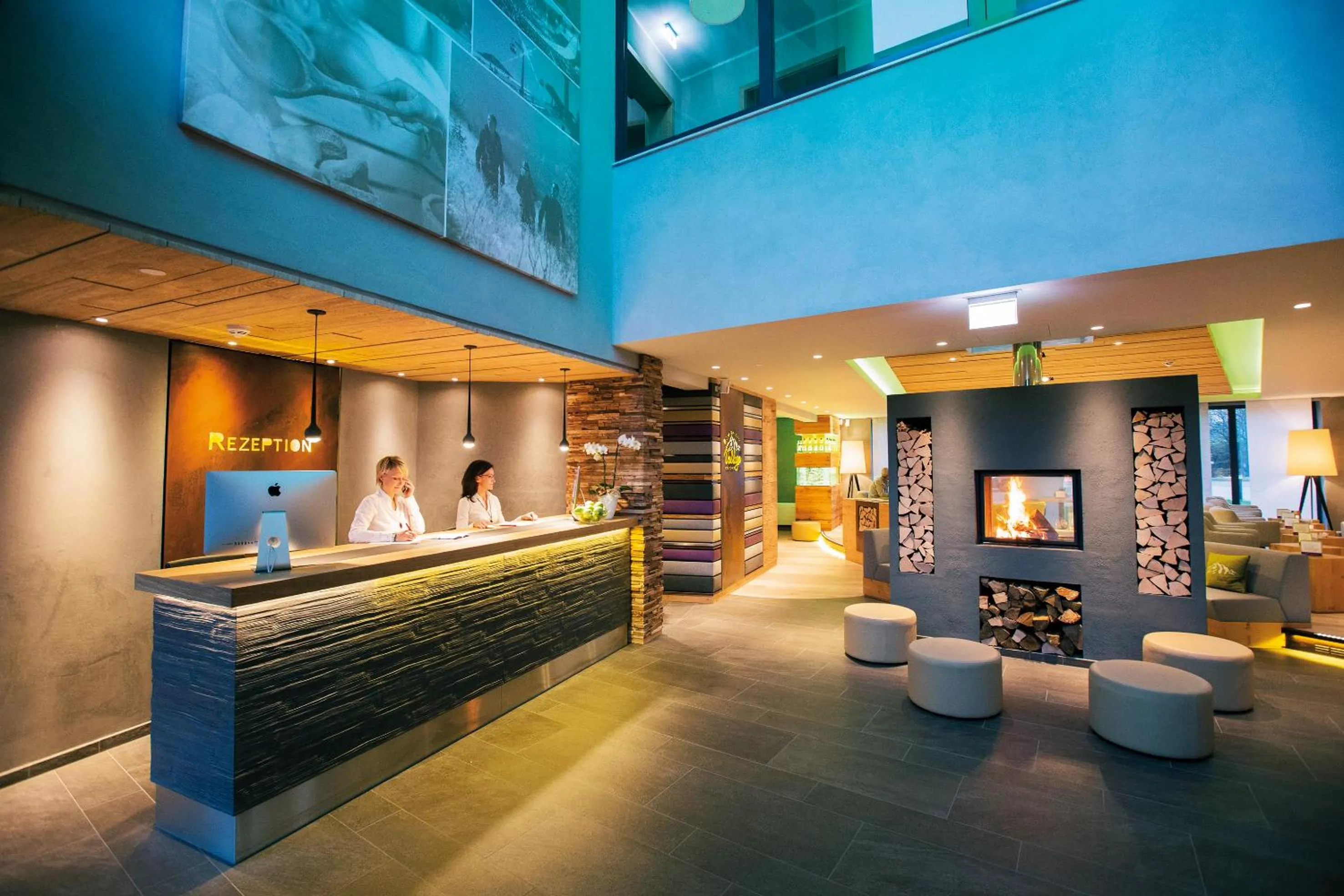 Decorative detail in Hotel Hochheide