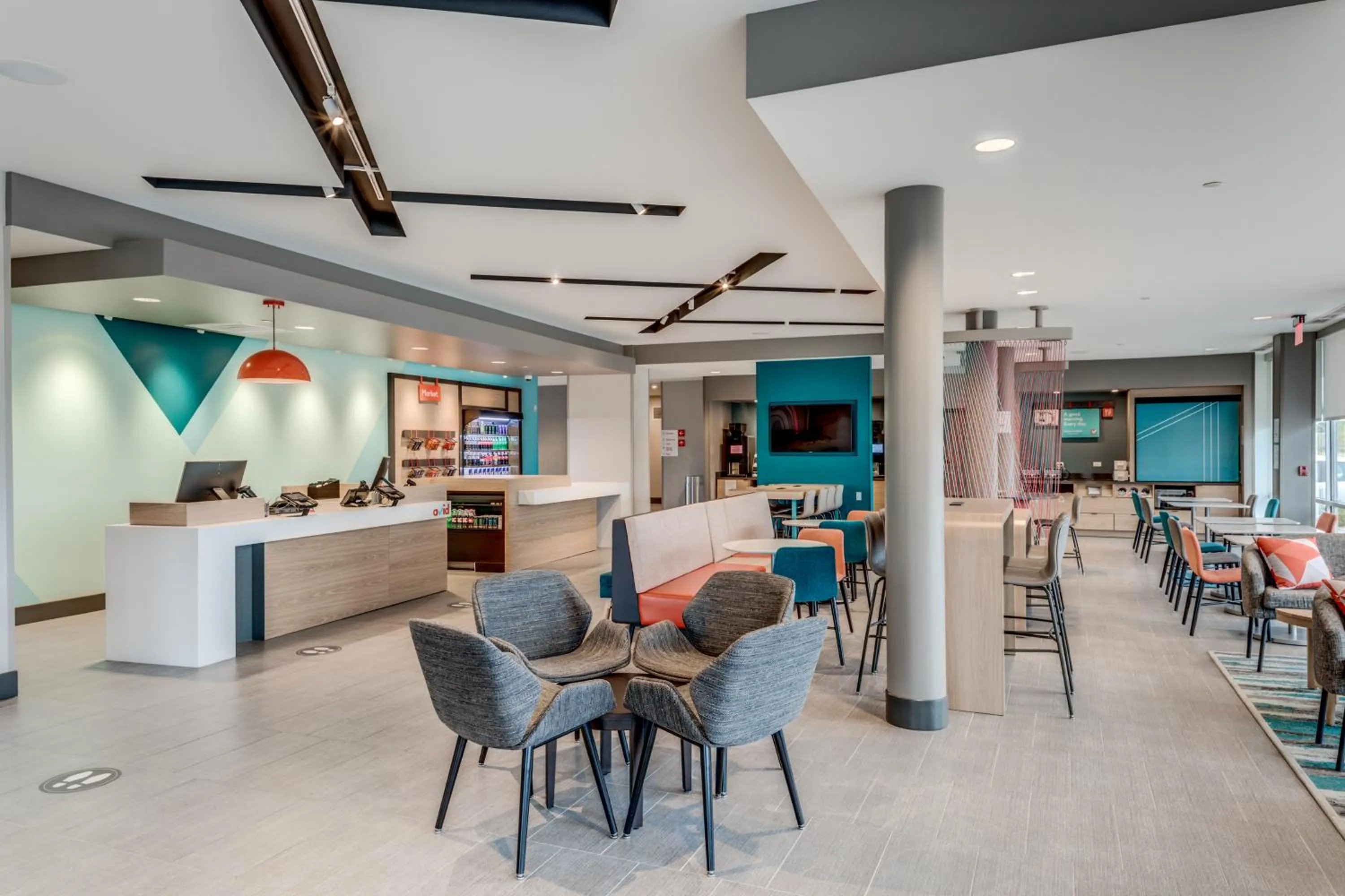 Lobby or reception in avid hotel Zeeland - Holland by IHG