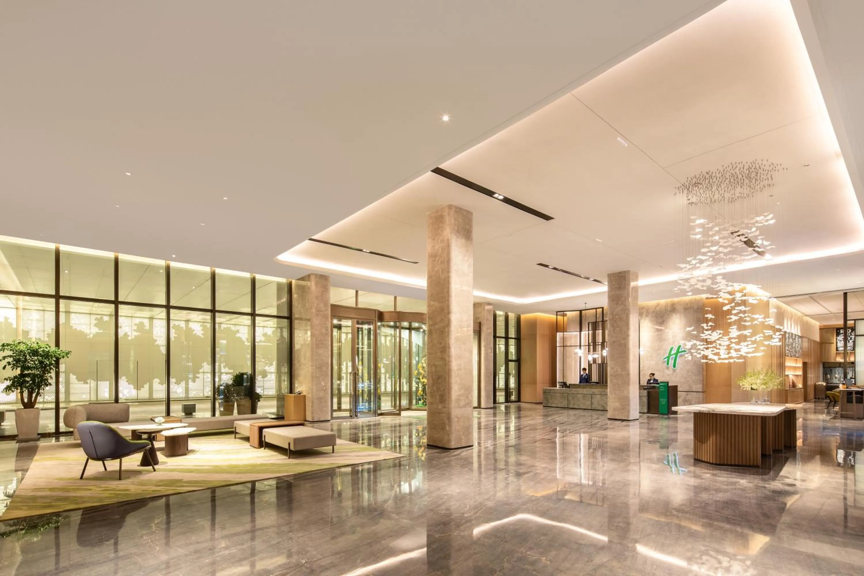 Lobby or reception in Holiday Inn Zhengzhou High-Tech Zone by IHG