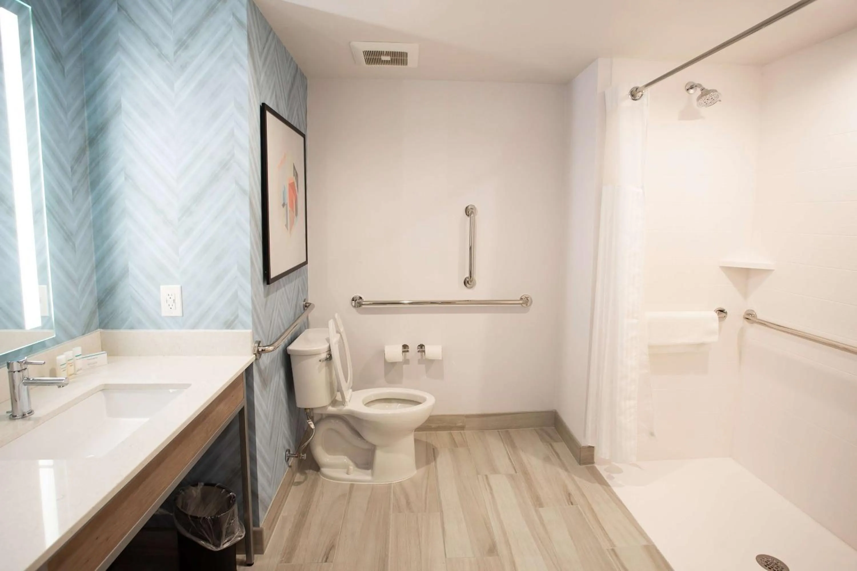 Bathroom in Hilton Garden Inn Southern Pines Pinehurst, Nc