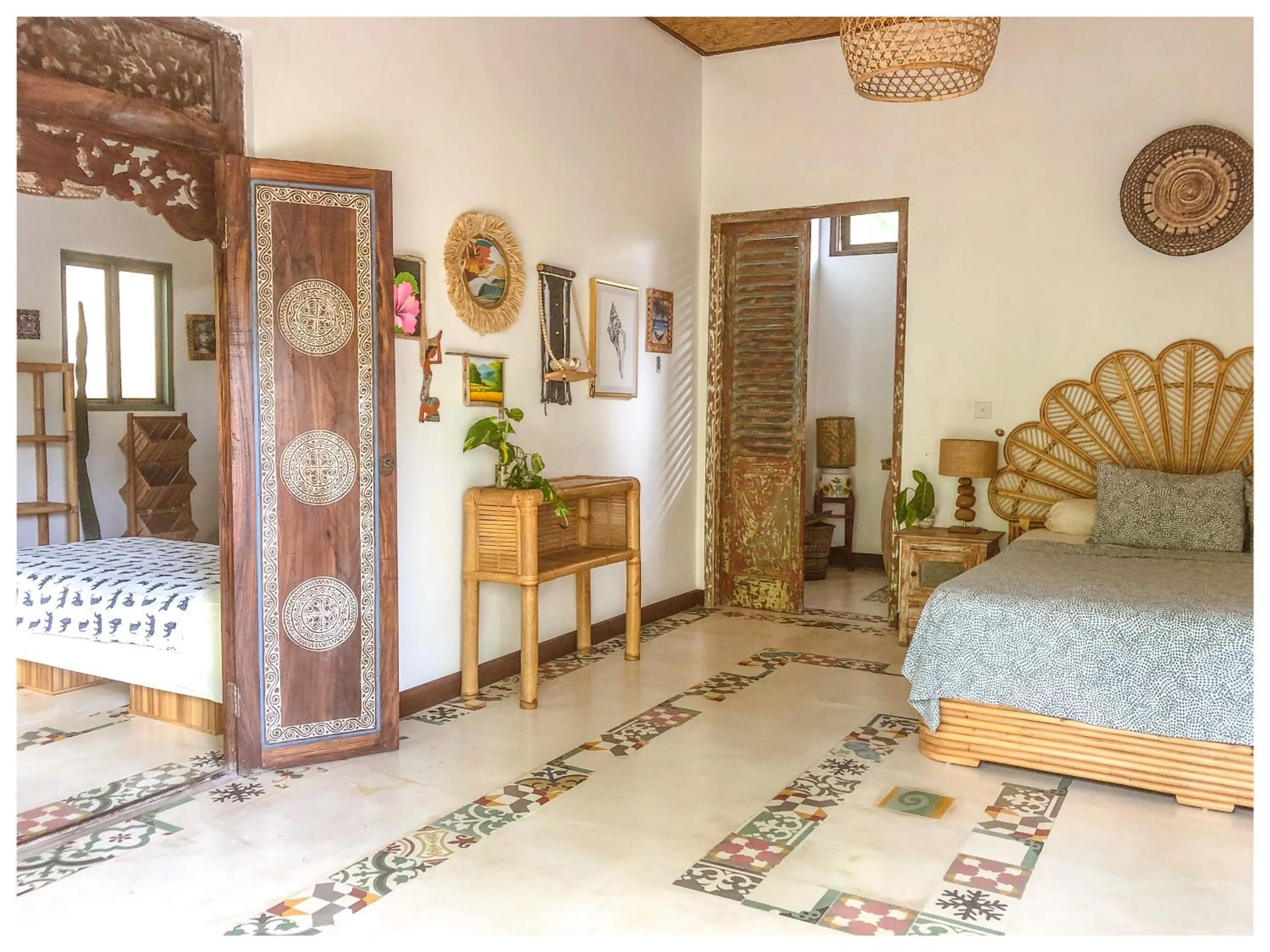 Bed in Sriyana Uluwatu