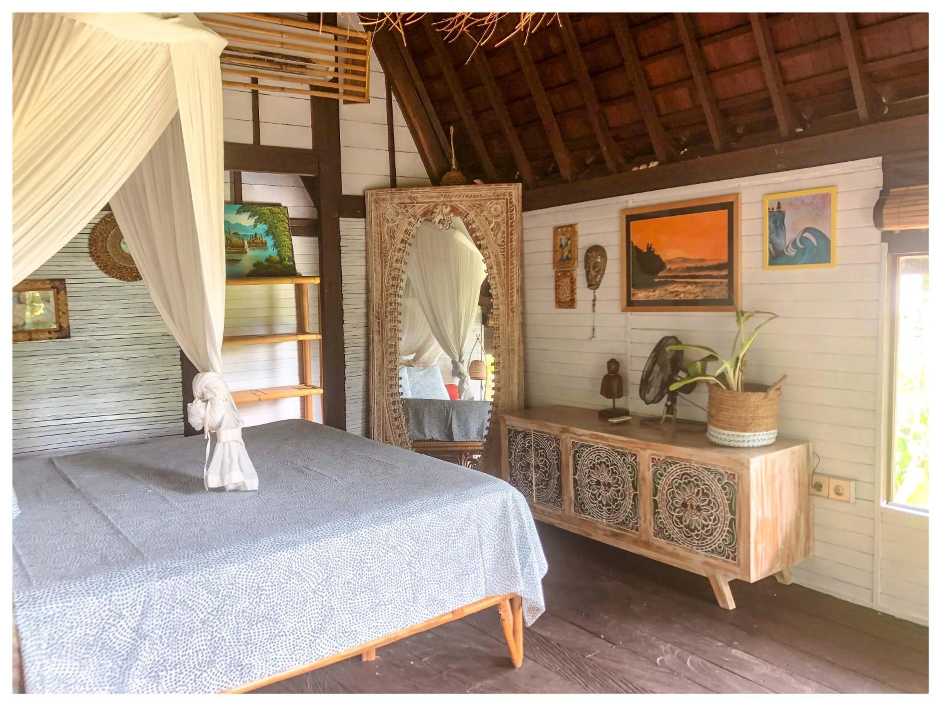 Bed in Sriyana Uluwatu