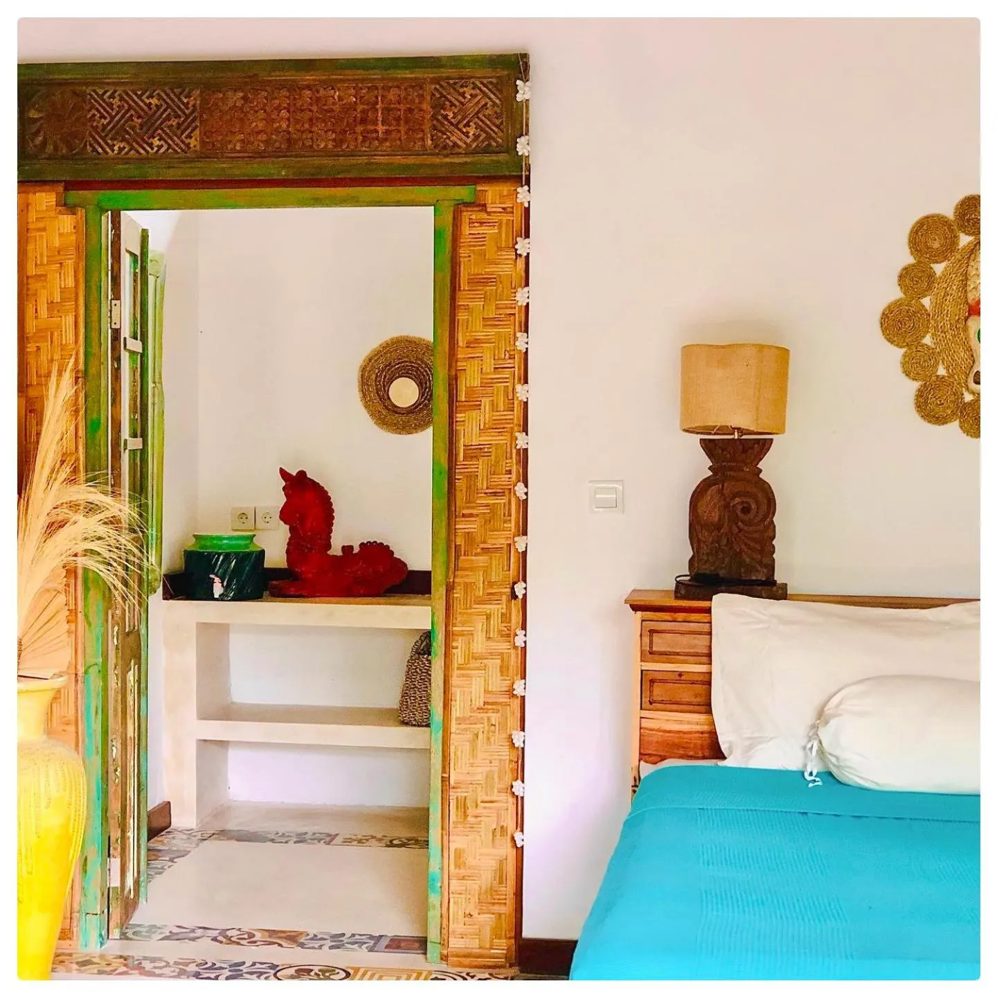 Bed in Sriyana Uluwatu