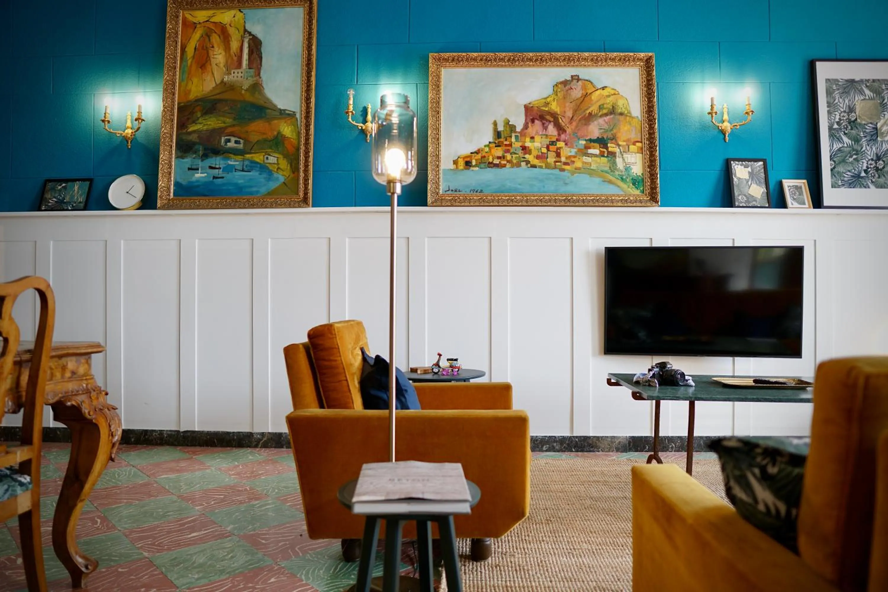 Living room in Villa Caterina - Solemar Sicilia