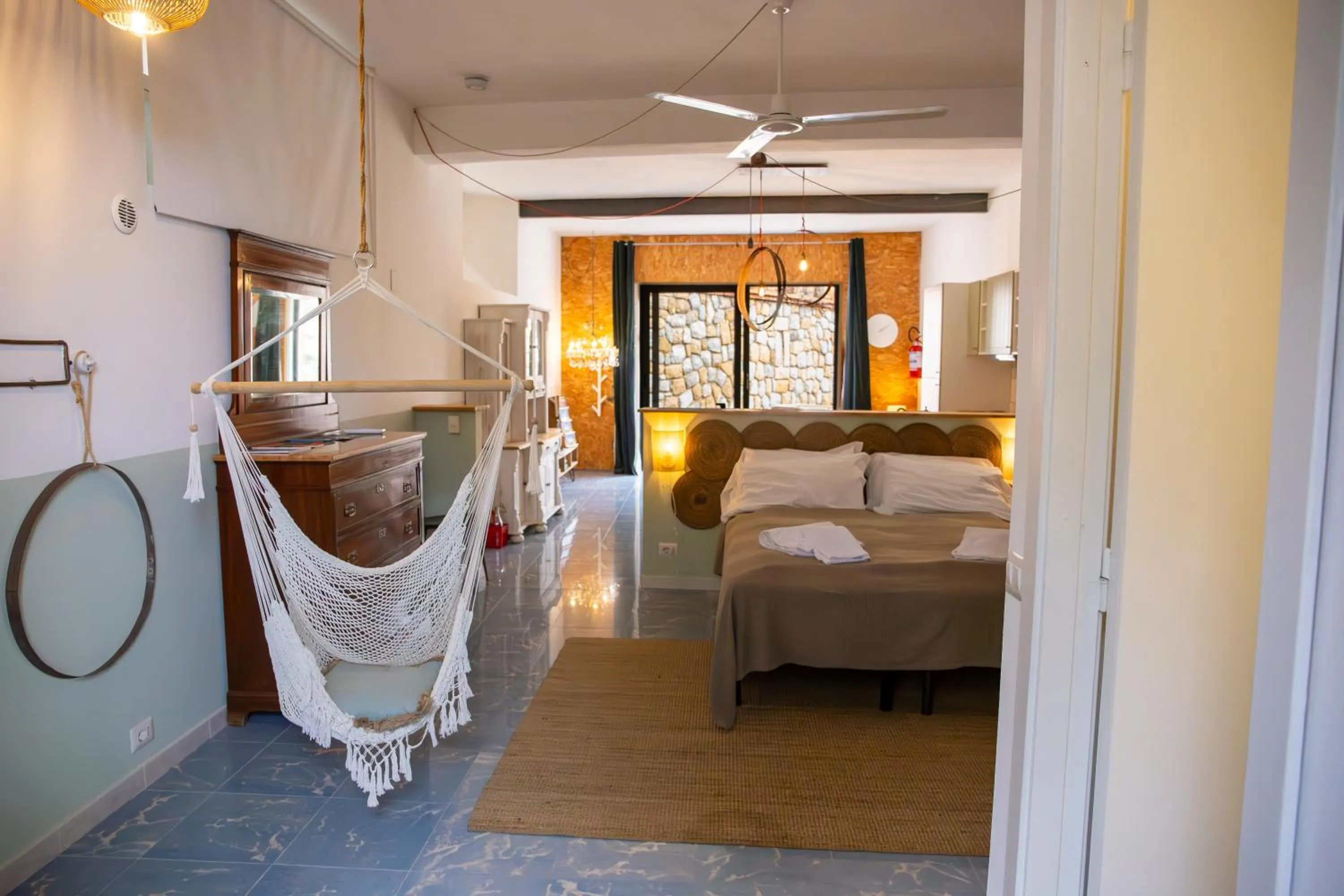 Bed in Villa Caterina - Solemar Sicilia