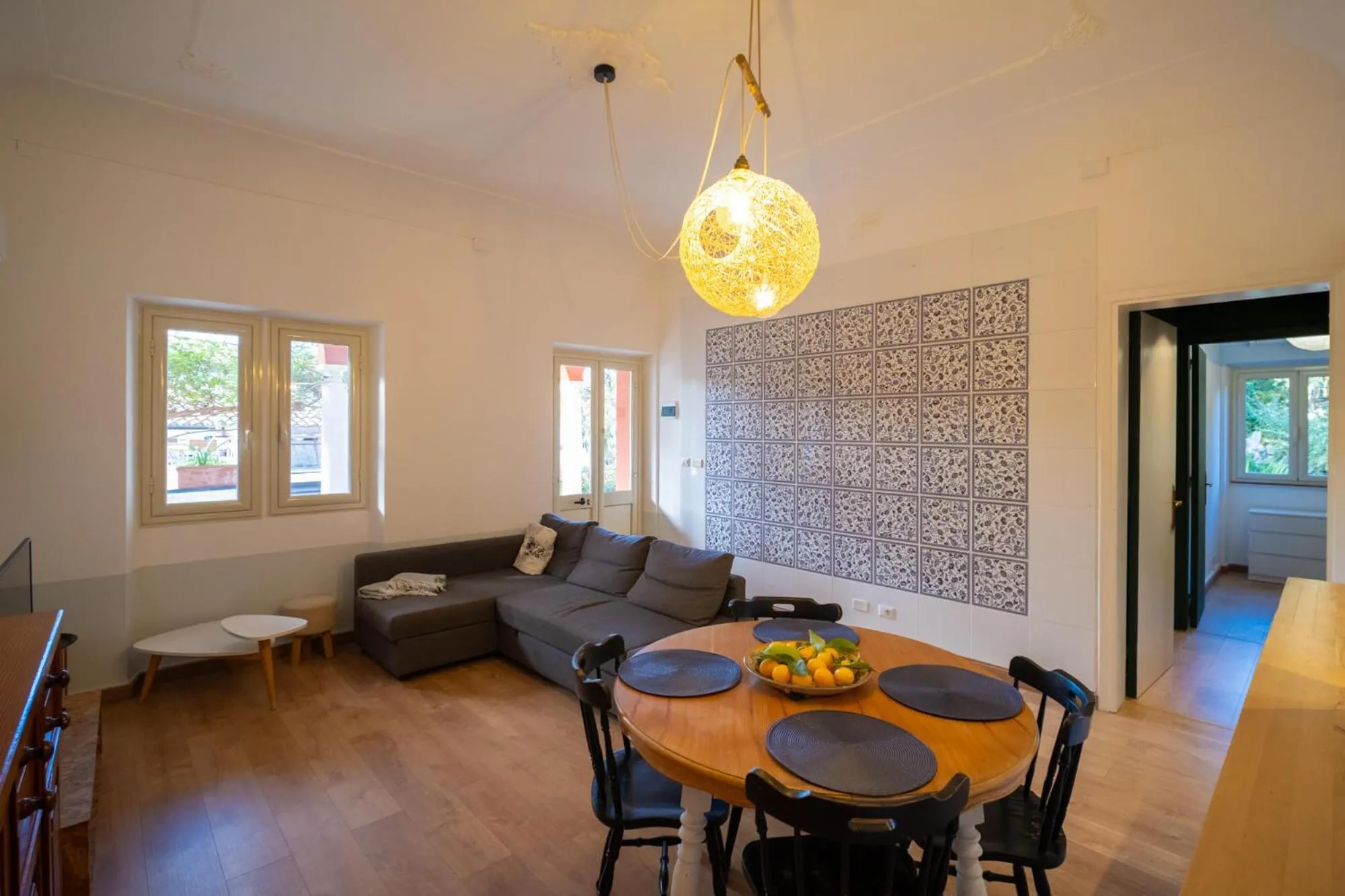 Living room in Villa Caterina - Solemar Sicilia