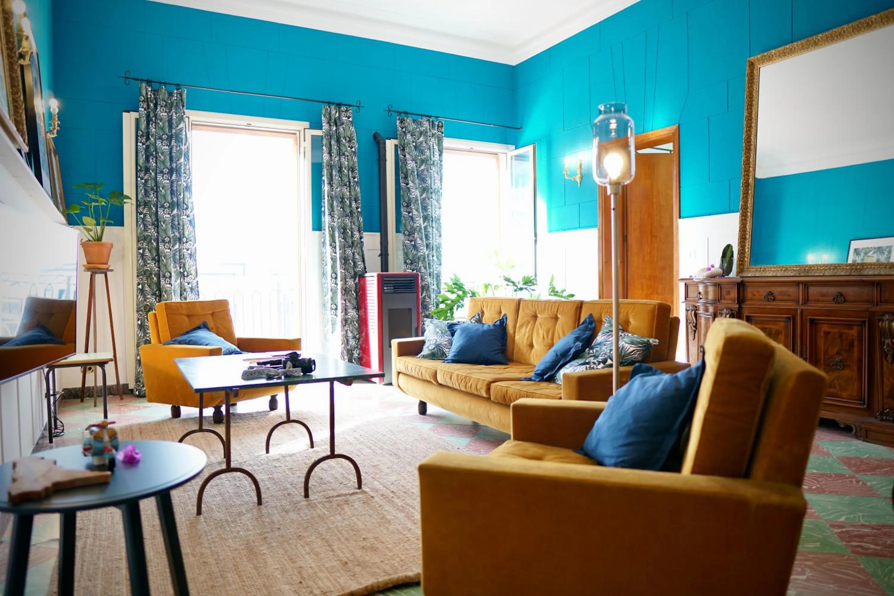 Living room in Villa Caterina - Solemar Sicilia