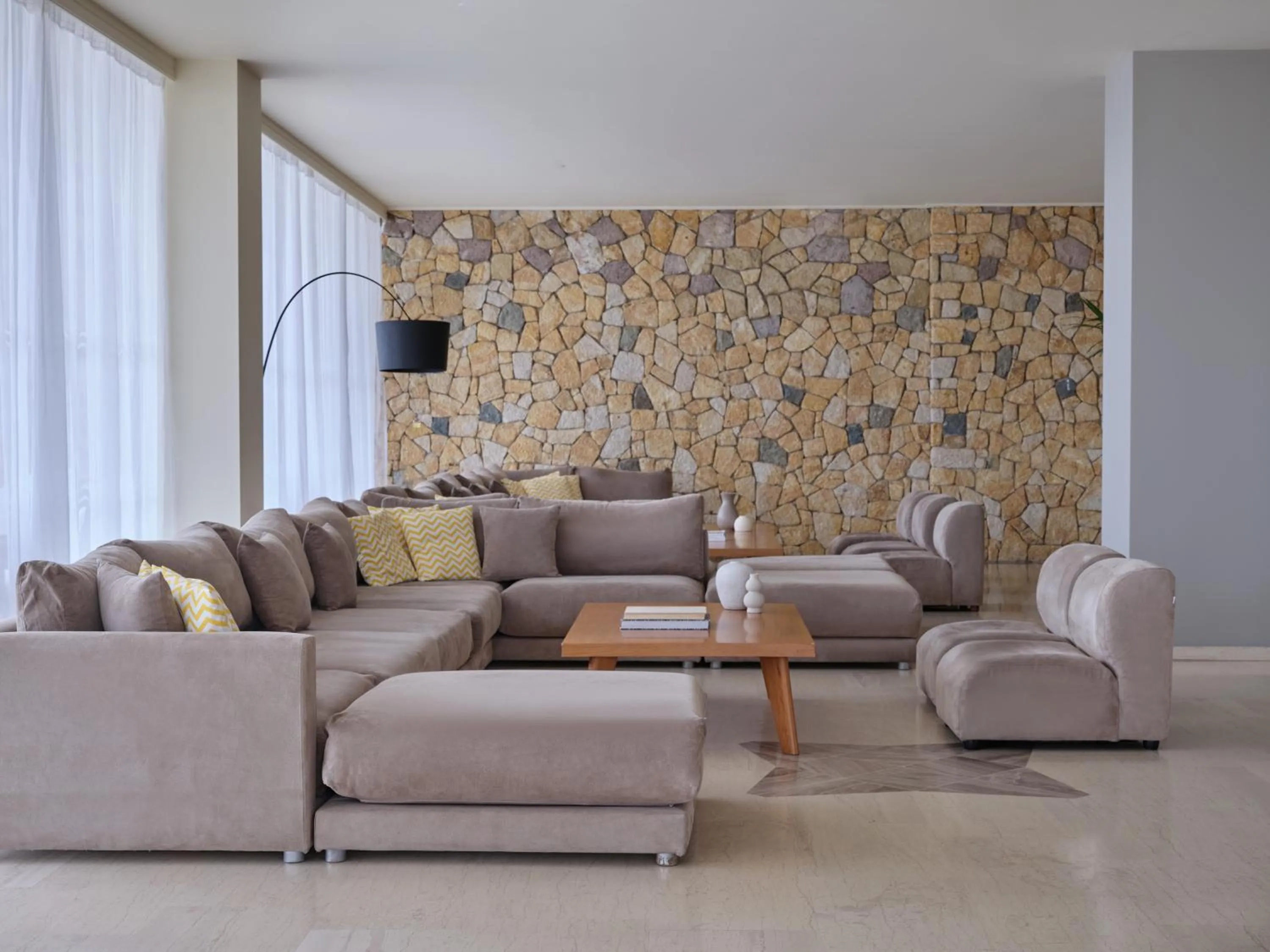 Lobby or reception in Atlantica Thalassa Hotel