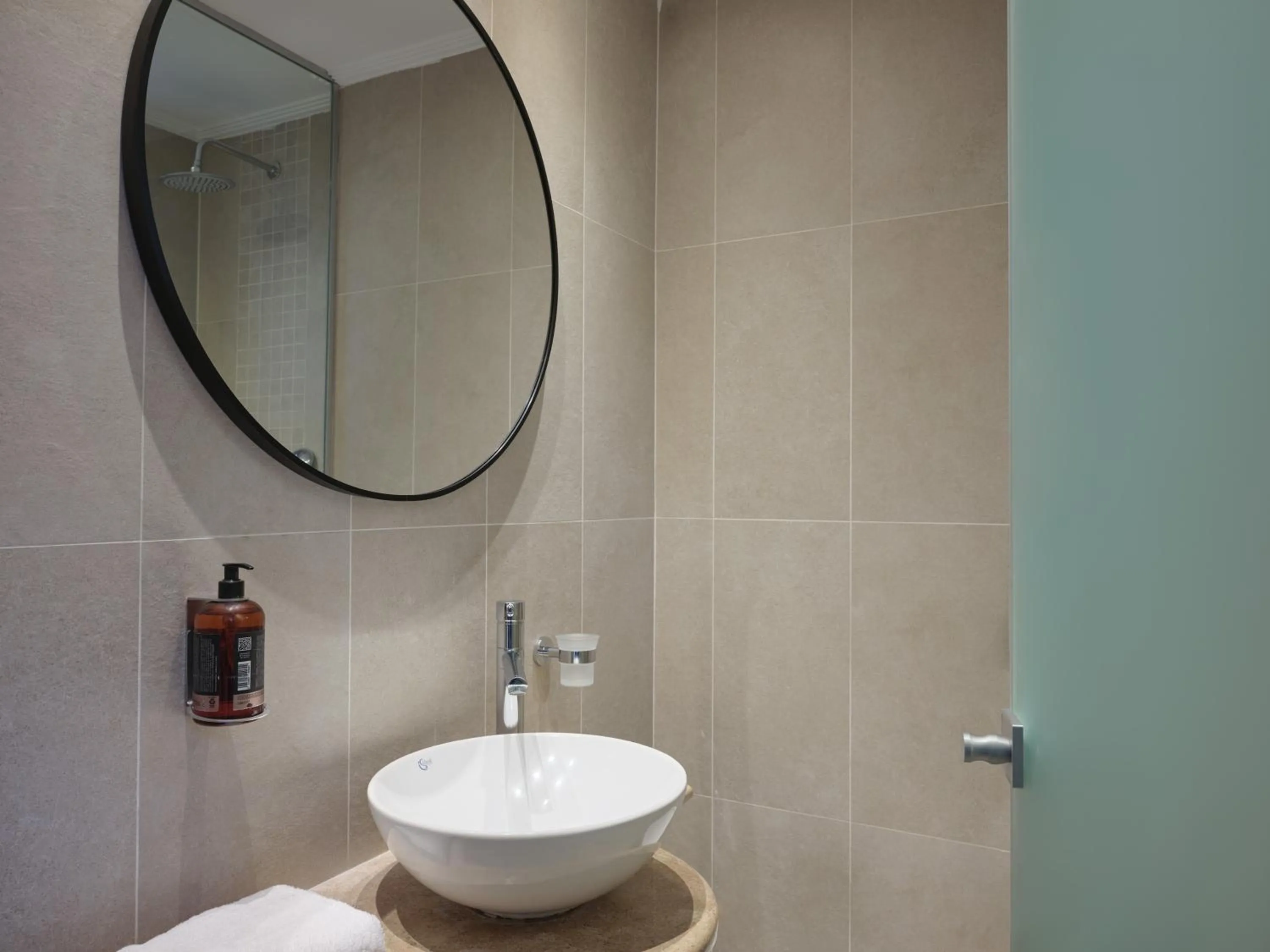 Bathroom in Atlantica Thalassa Hotel