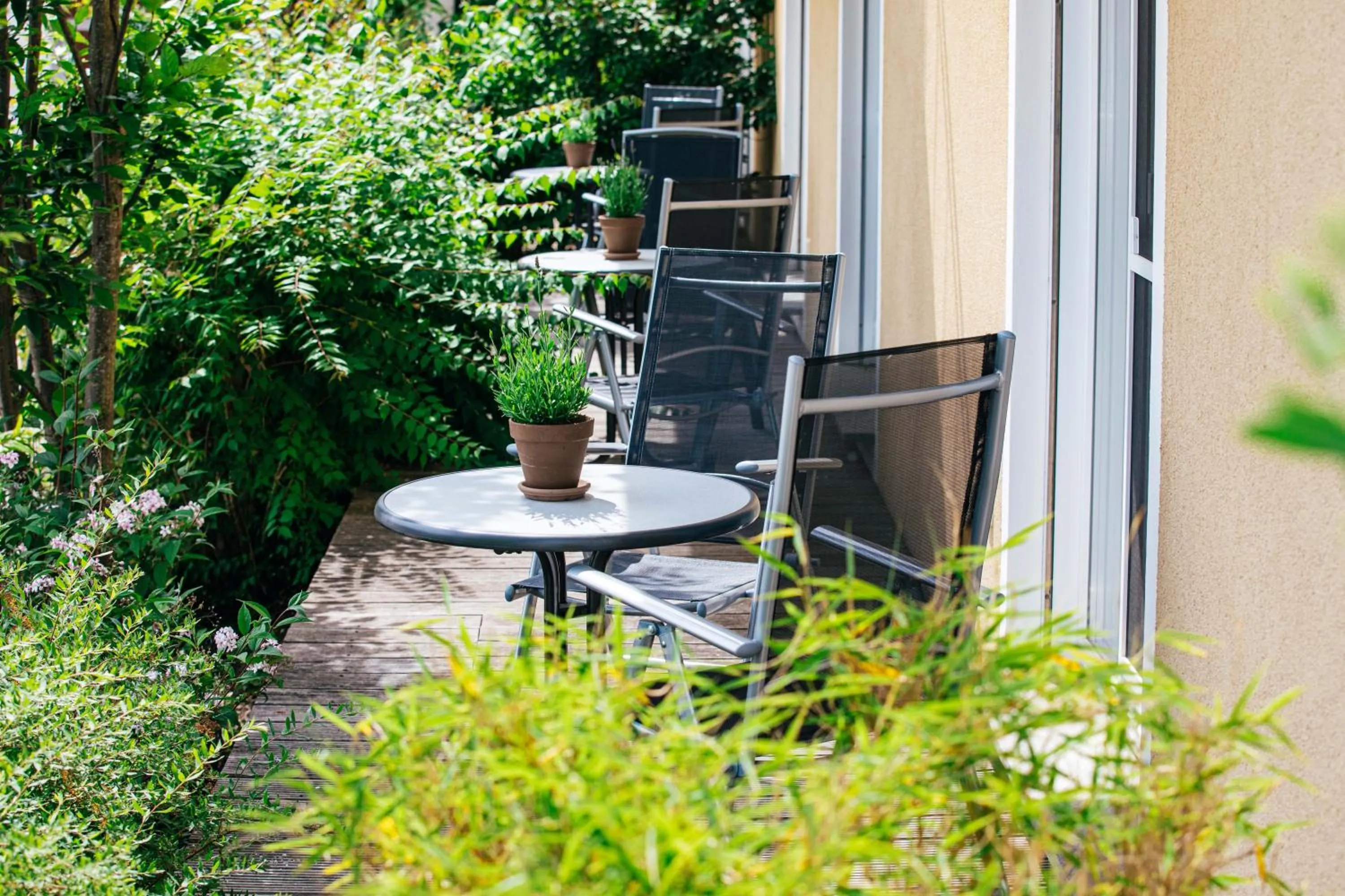 Balcony/Terrace in Gasthaus Hotel Ostermeier