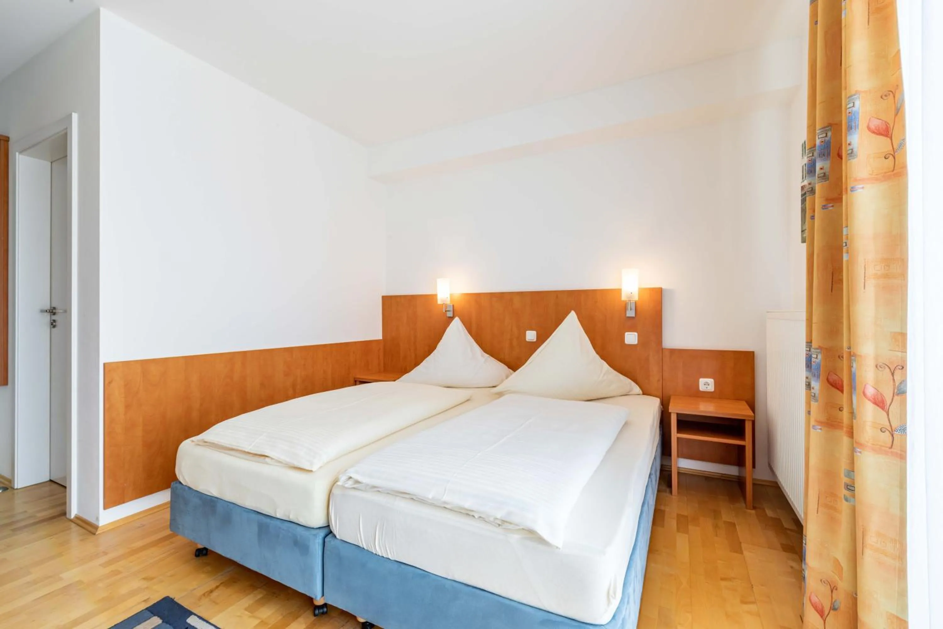 Bed in Gasthaus Hotel Ostermeier