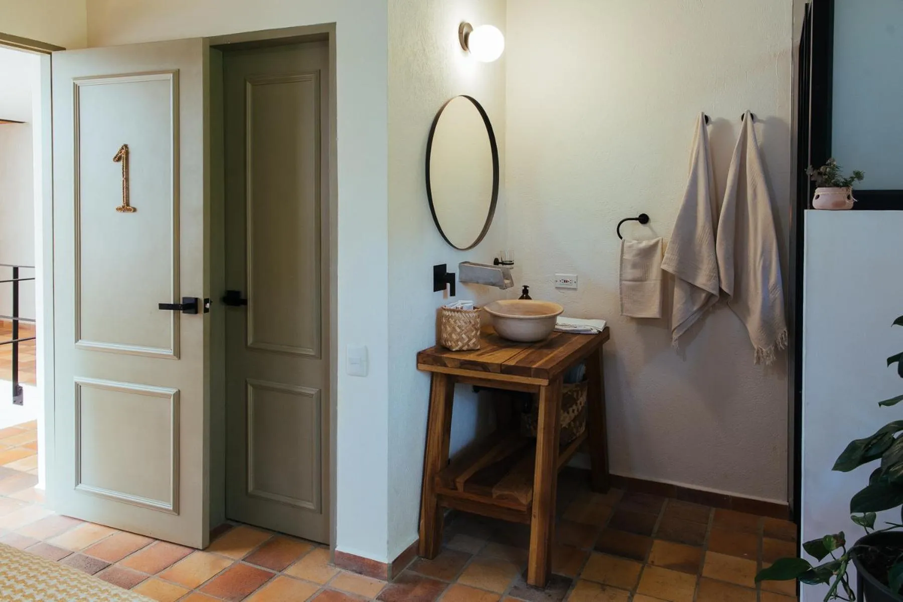Bathroom in Hotel Quinta Ladera