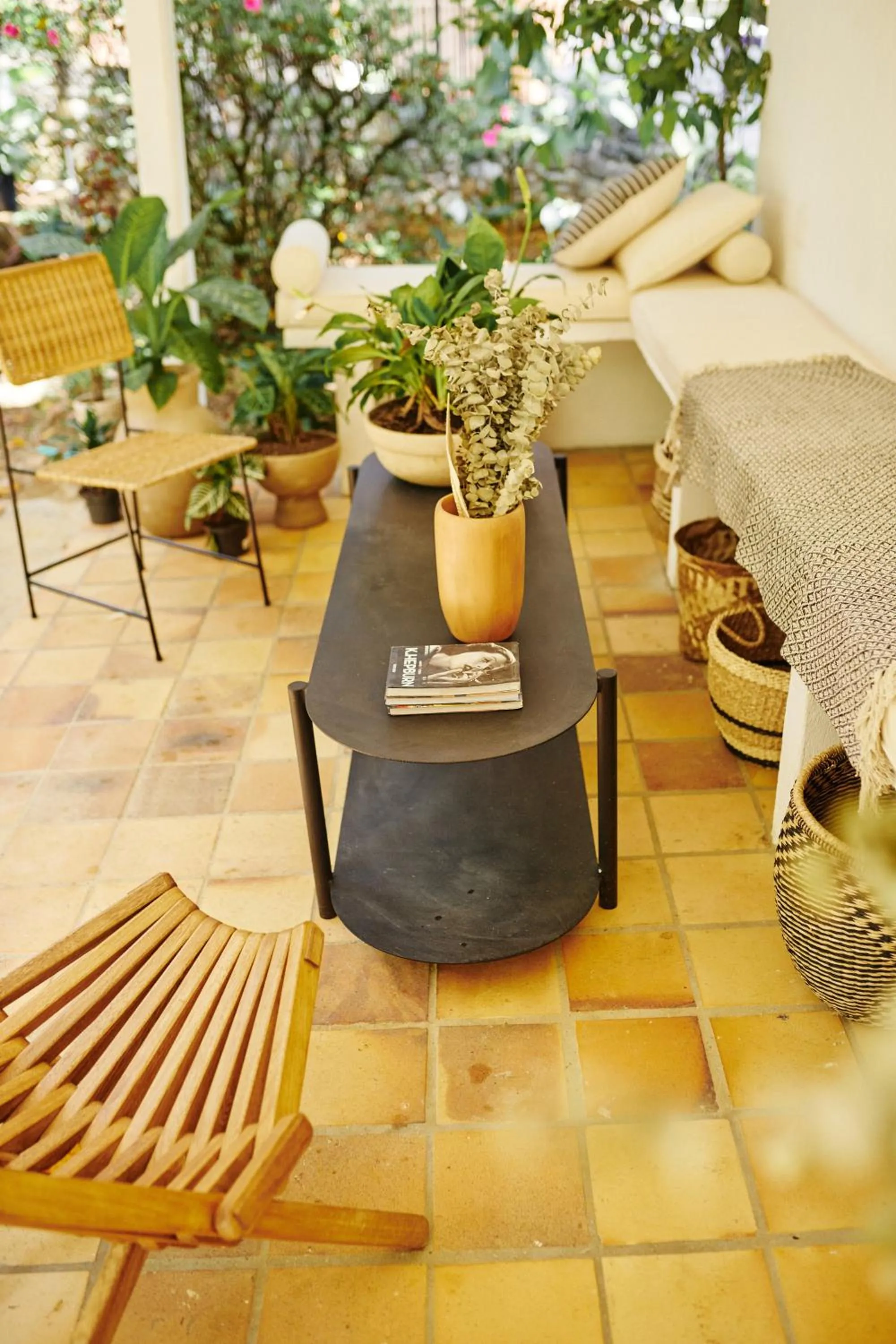 Patio in Hotel Quinta Ladera
