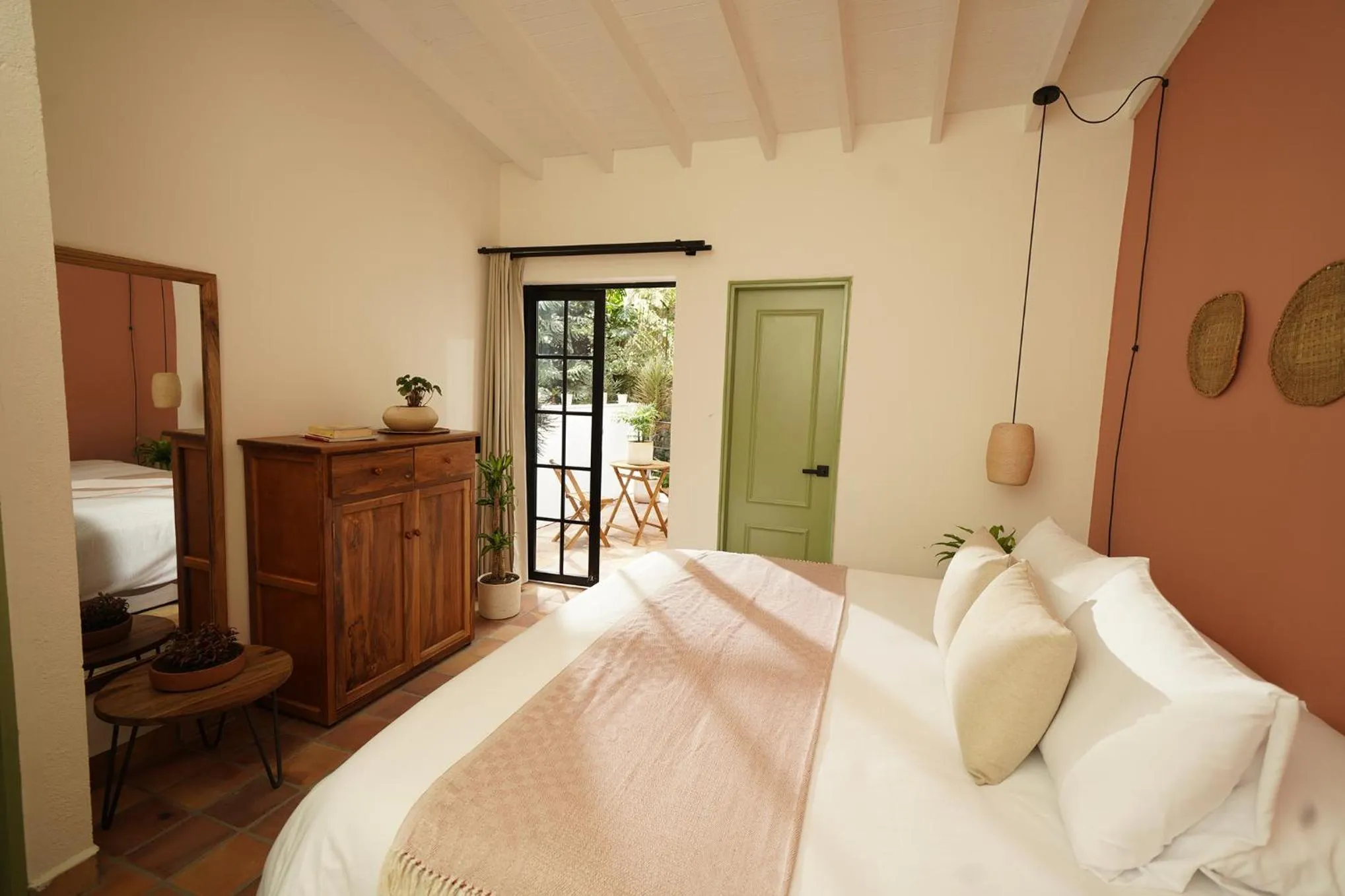 Balcony/Terrace, Bed in Hotel Quinta Ladera