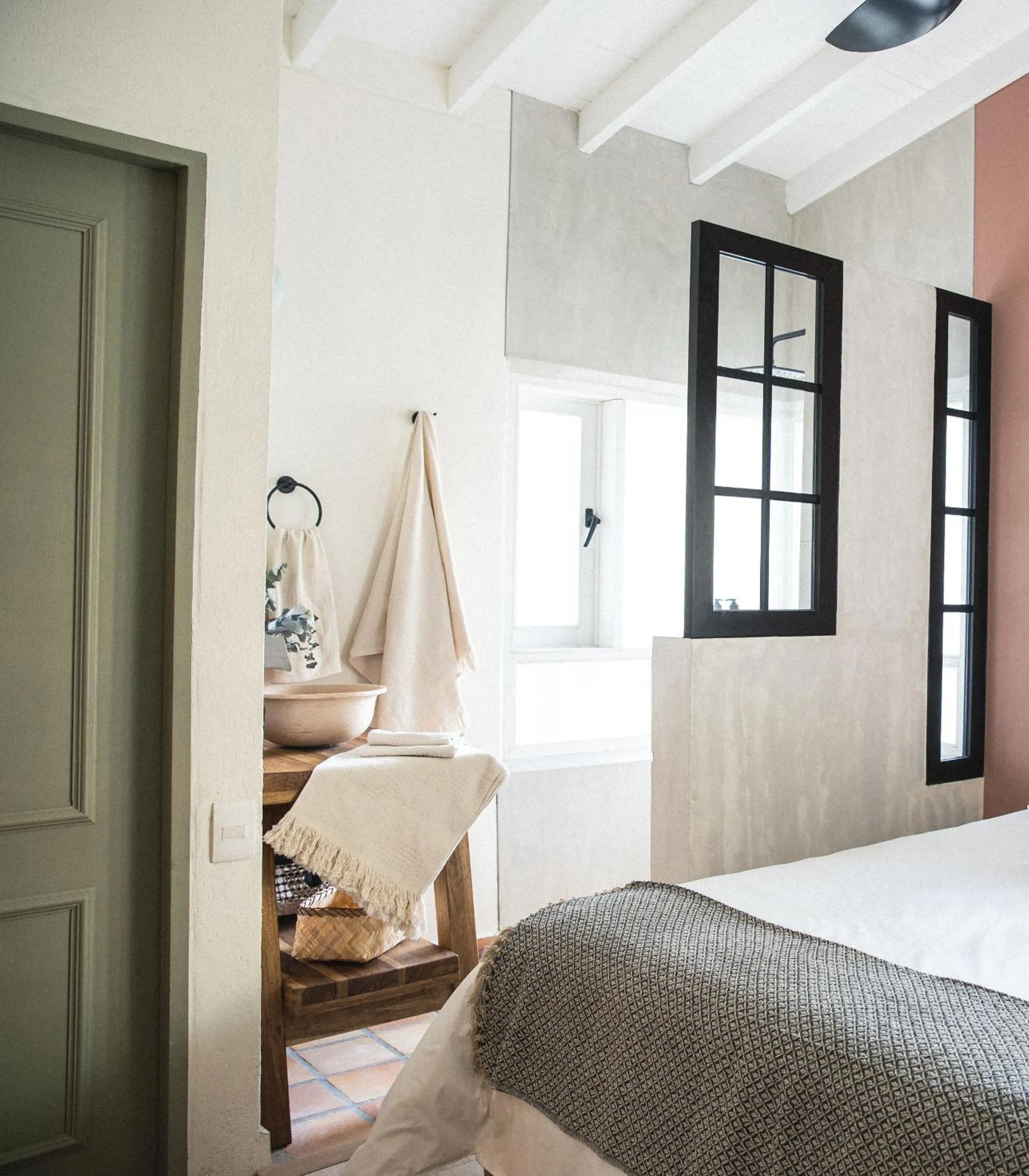 Decorative detail, Bed in Hotel Quinta Ladera