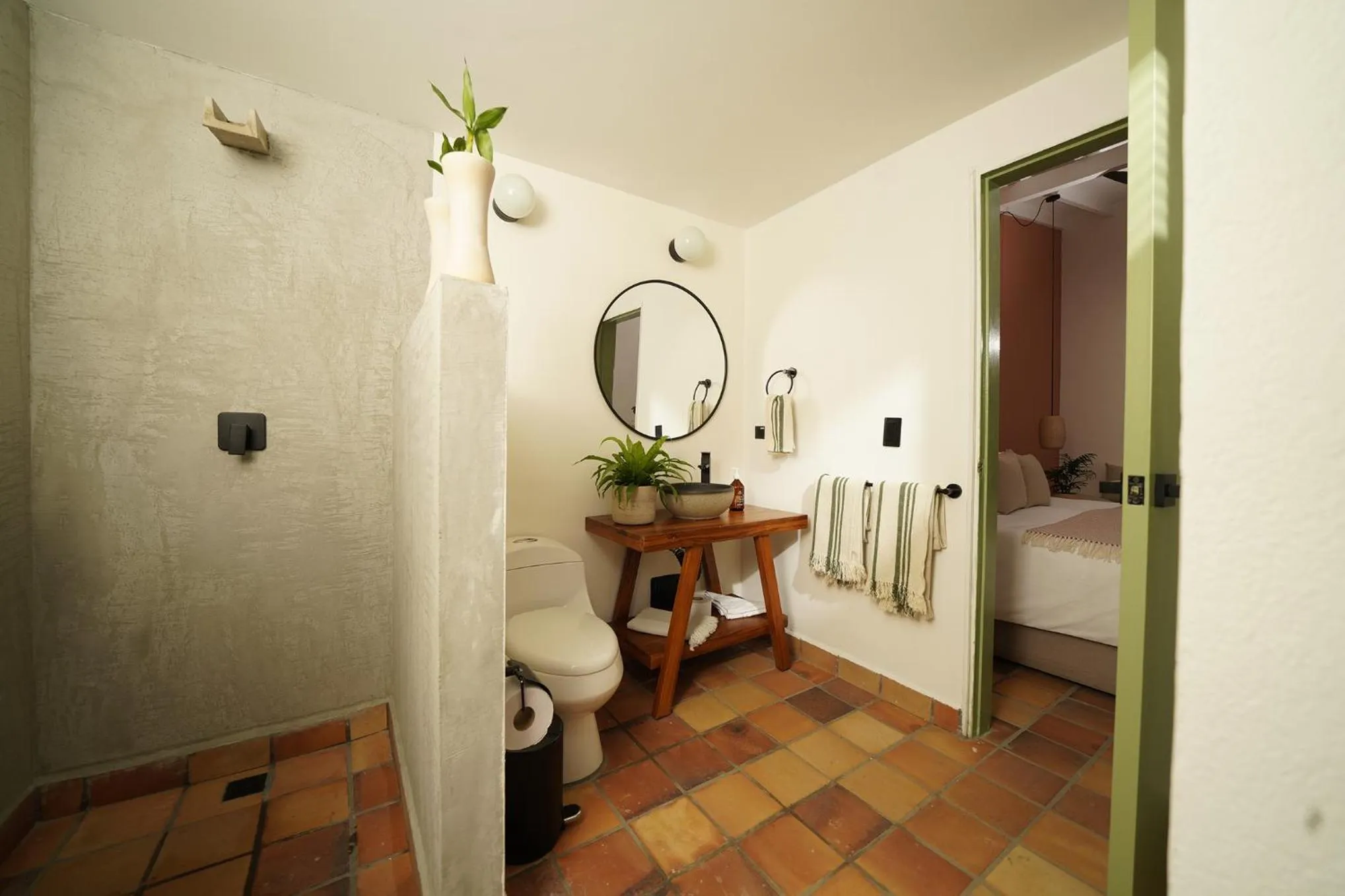 Toilet in Hotel Quinta Ladera