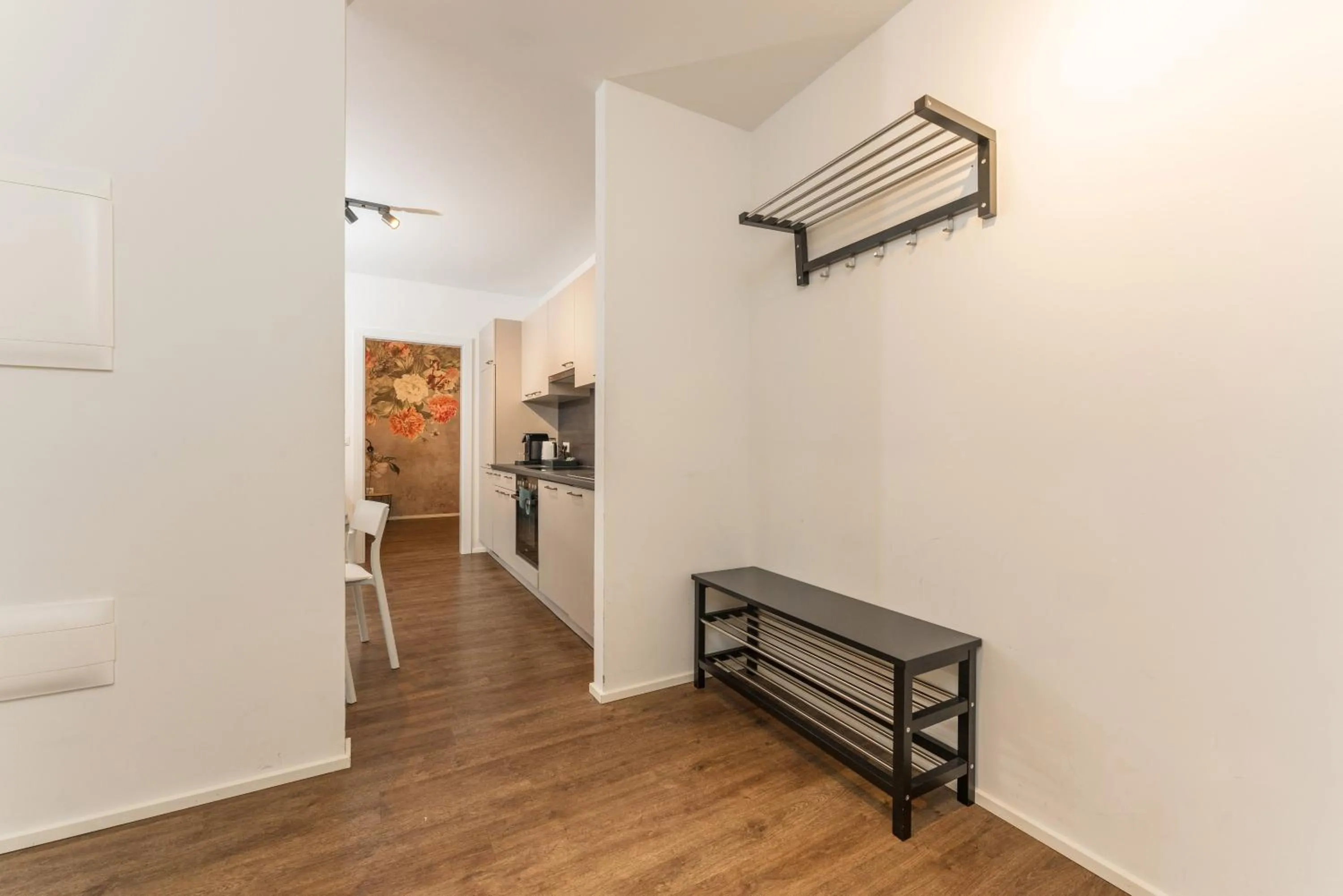 Photo of the whole room in APSTAY Eggenberg I Self Check-in I Parking option