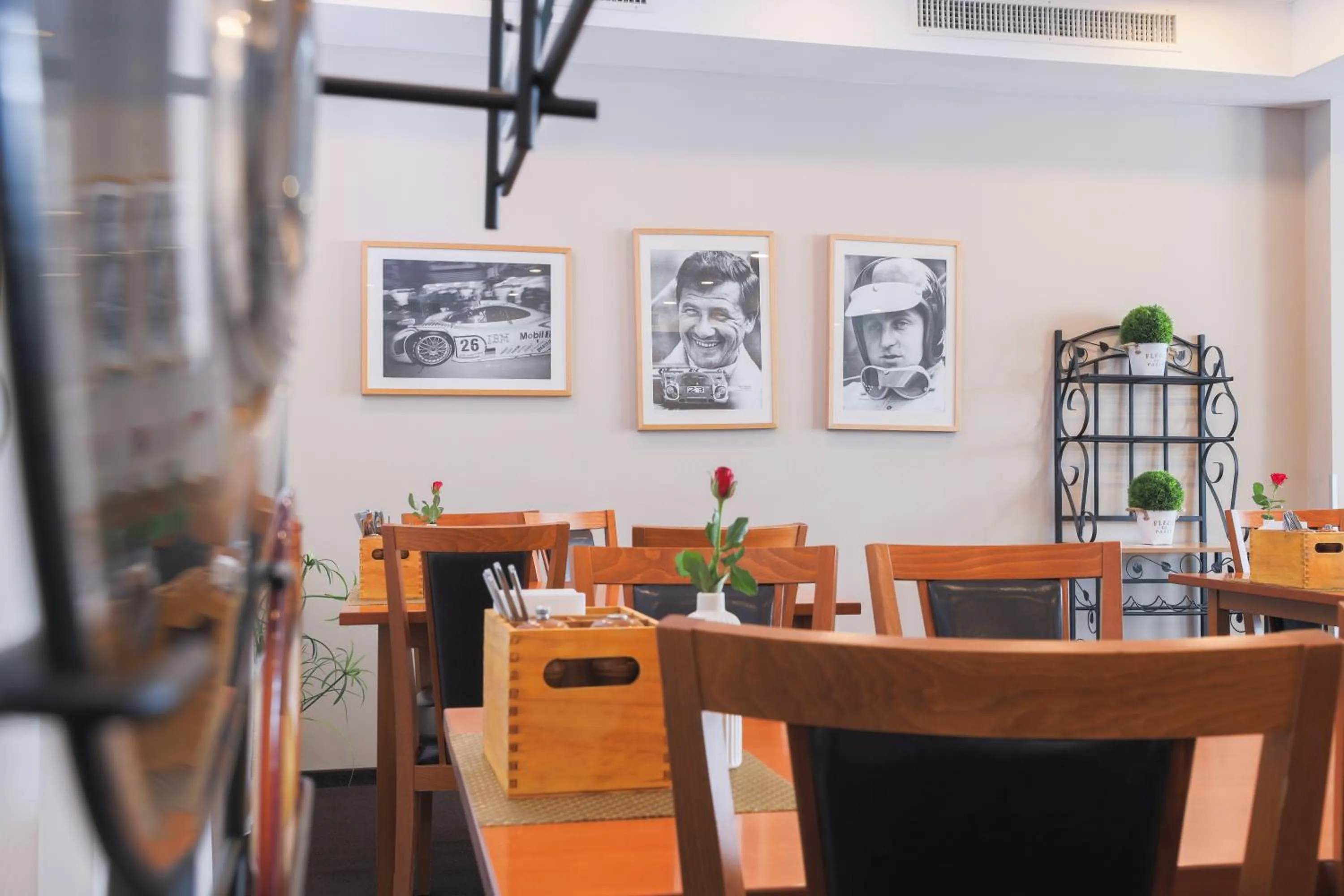 Seating area in Novum Hotel Bruy