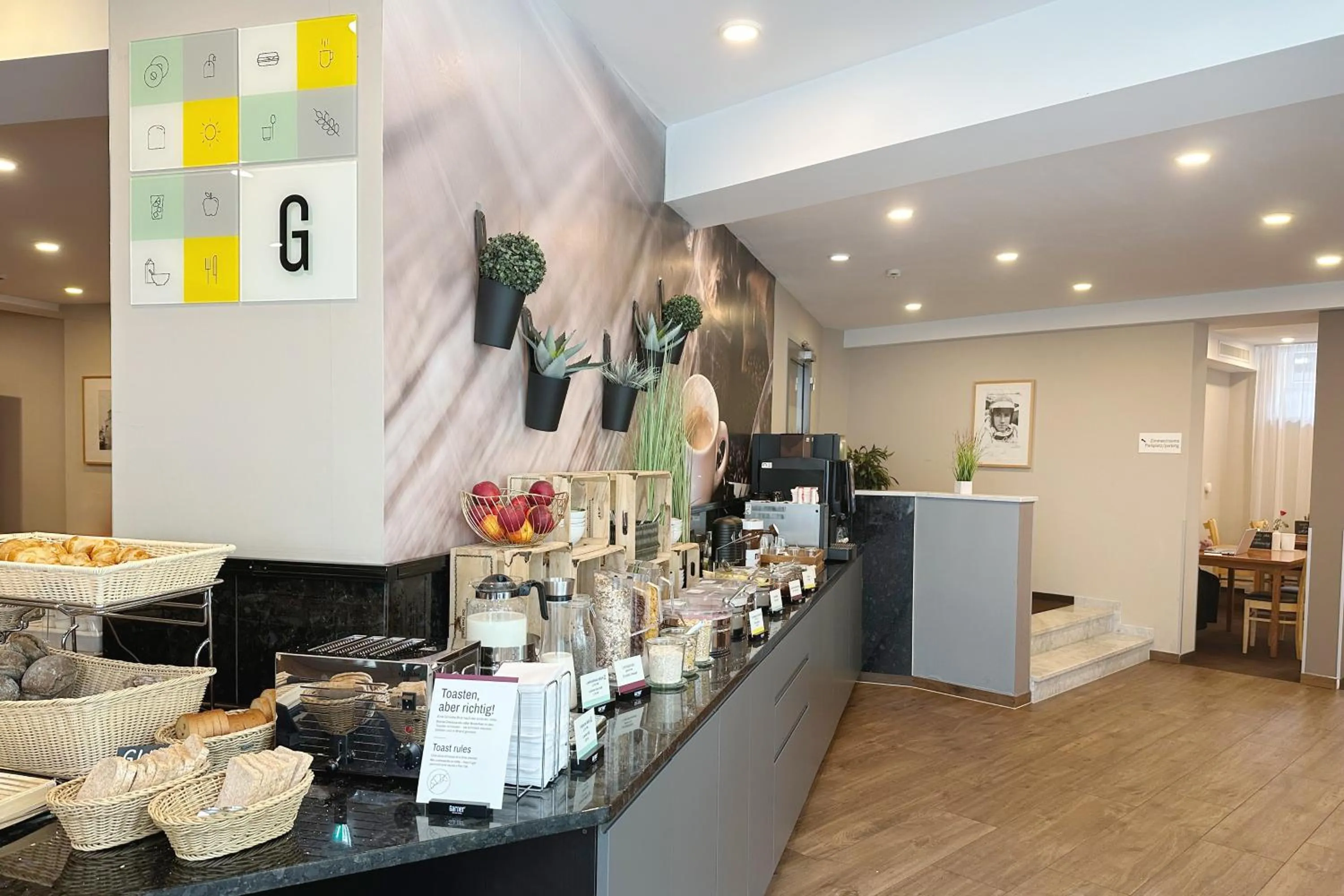 Breakfast in Novum Hotel Bruy