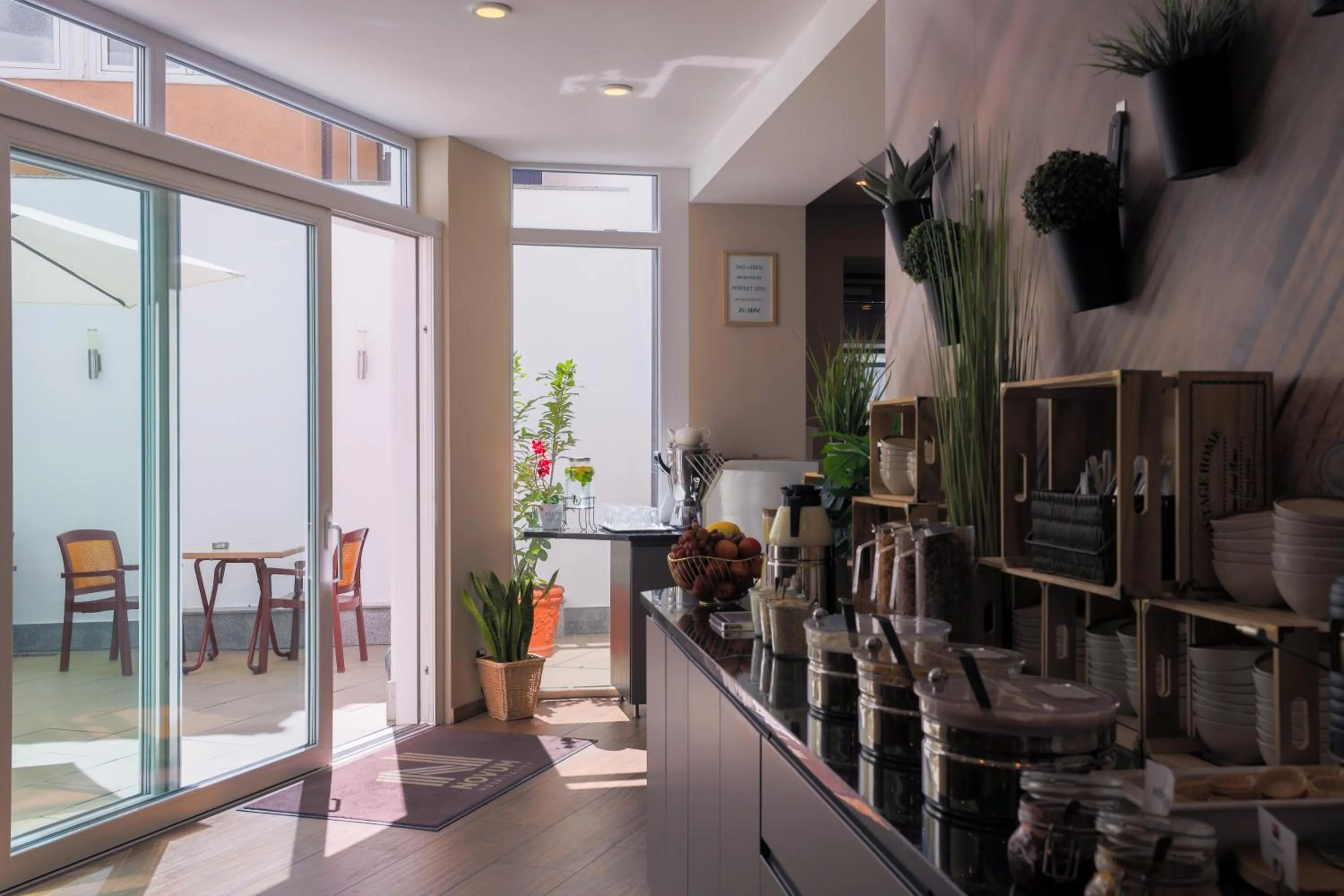 Breakfast in Novum Hotel Bruy