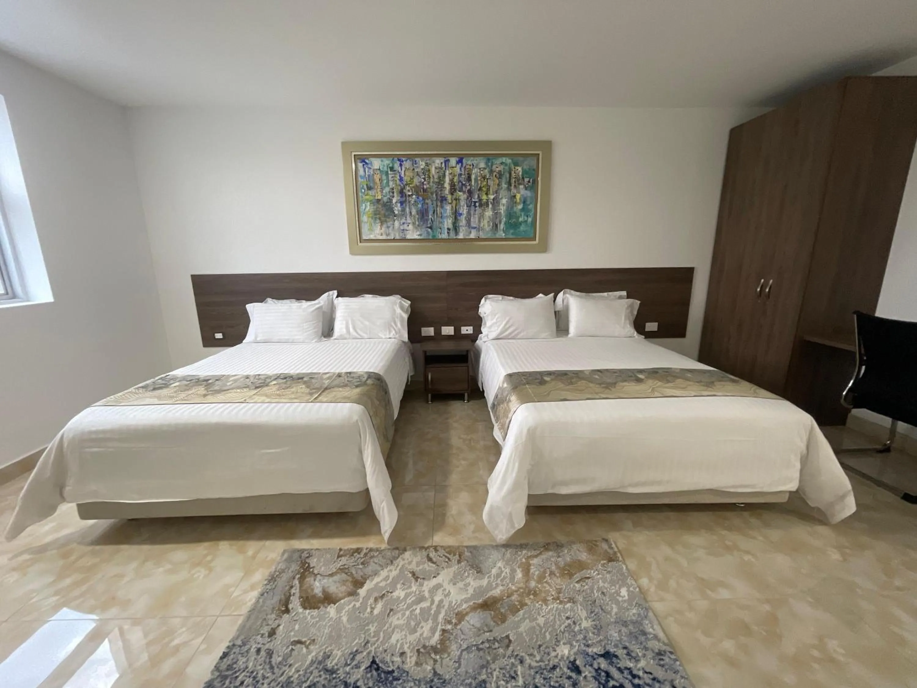 Bed in Hotel Real Elim International