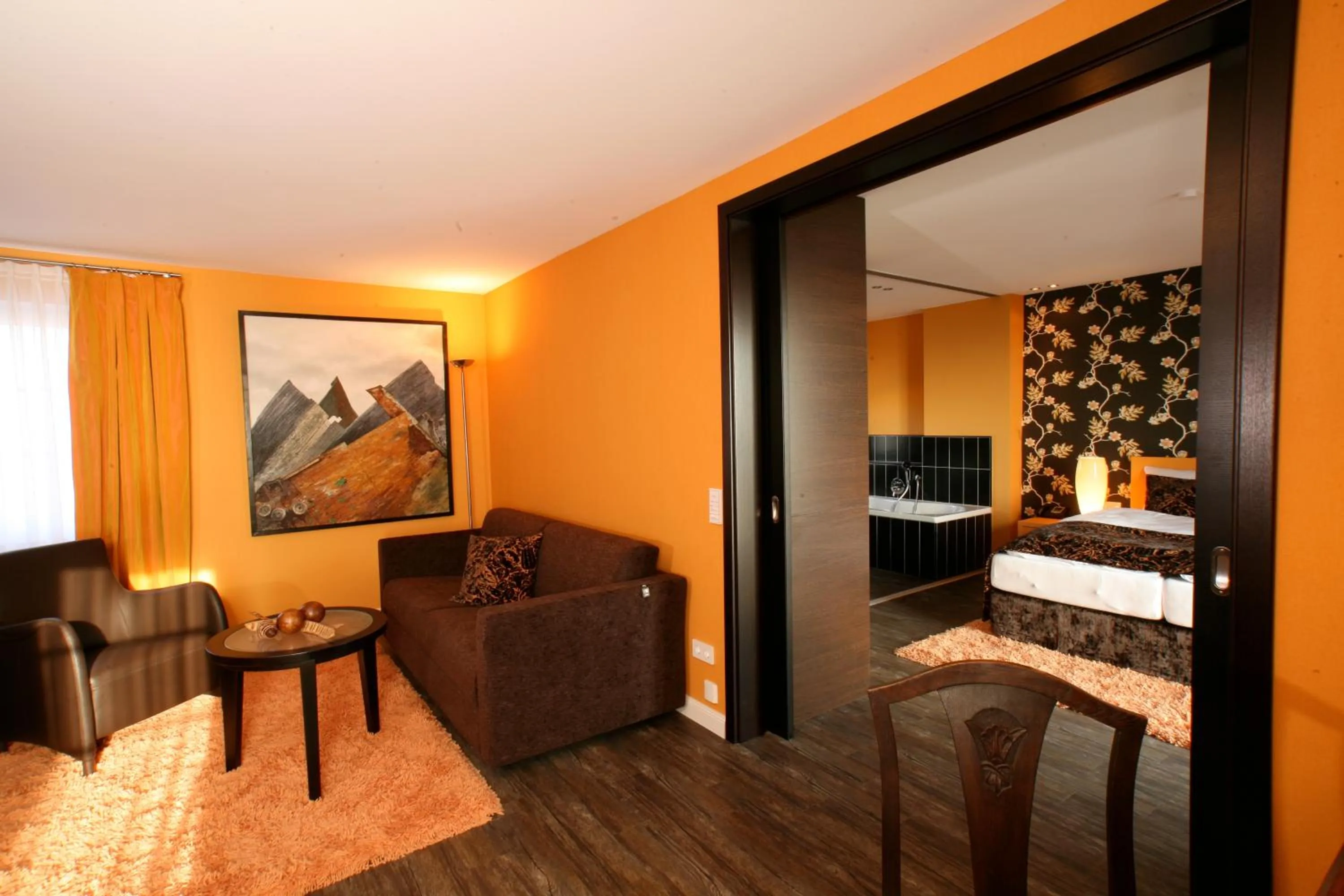 Bed in Strand-Hotel Seenelke