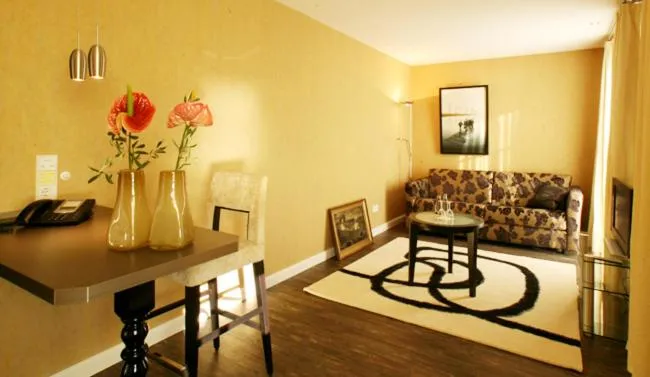 Living room in Strand-Hotel Seenelke