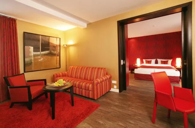 Bed in Strand-Hotel Seenelke