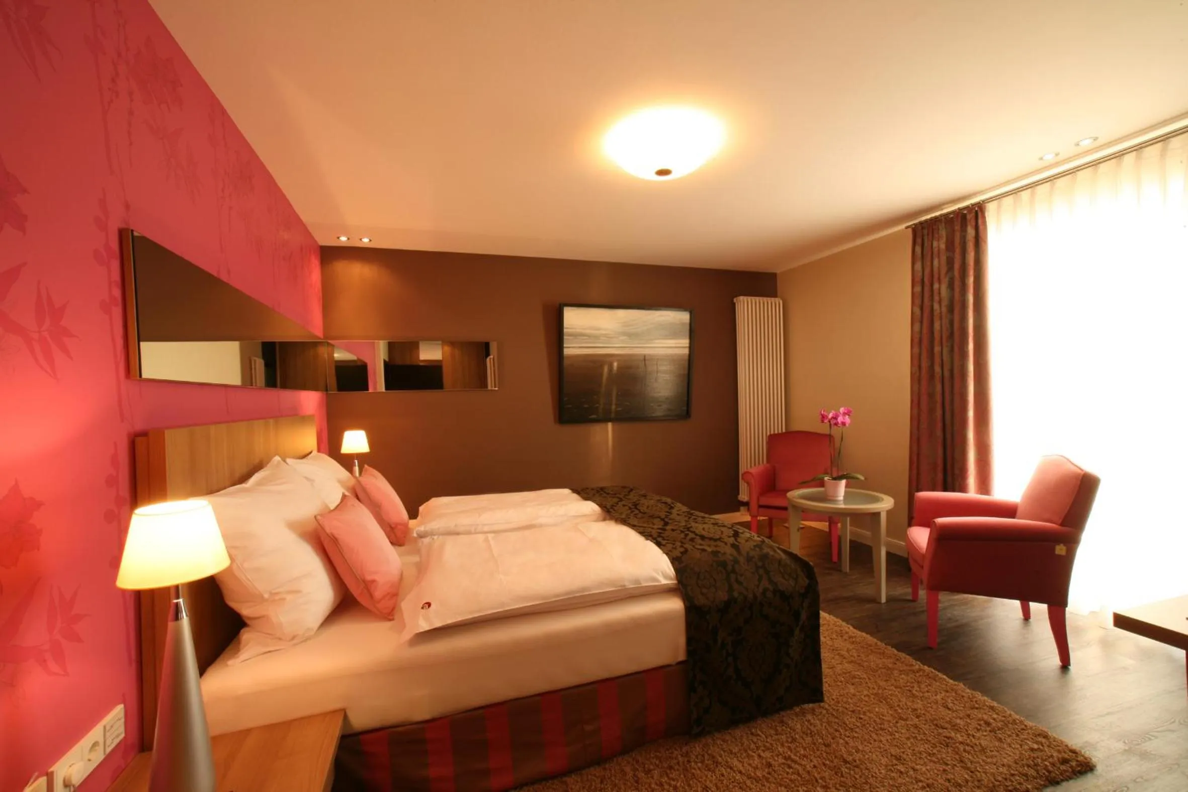 Bed in Strand-Hotel Seenelke