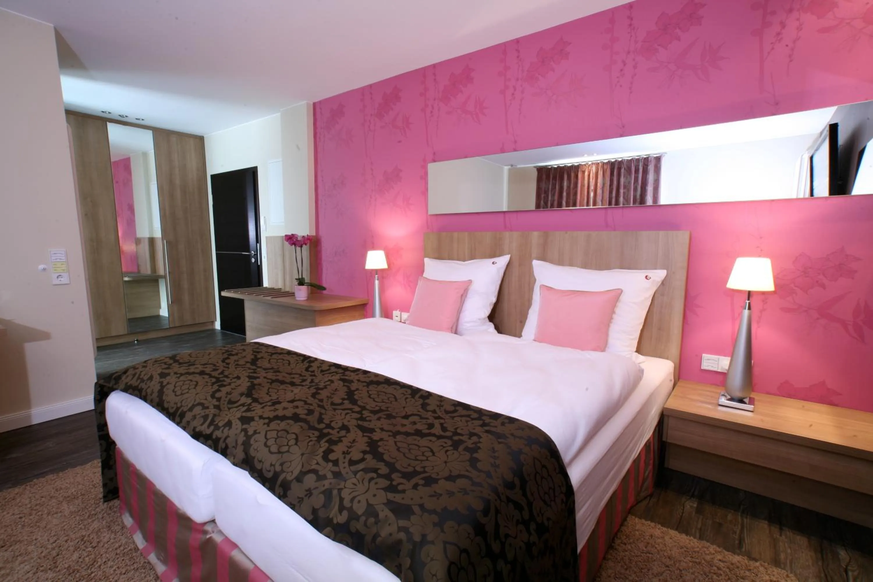 Bed in Strand-Hotel Seenelke