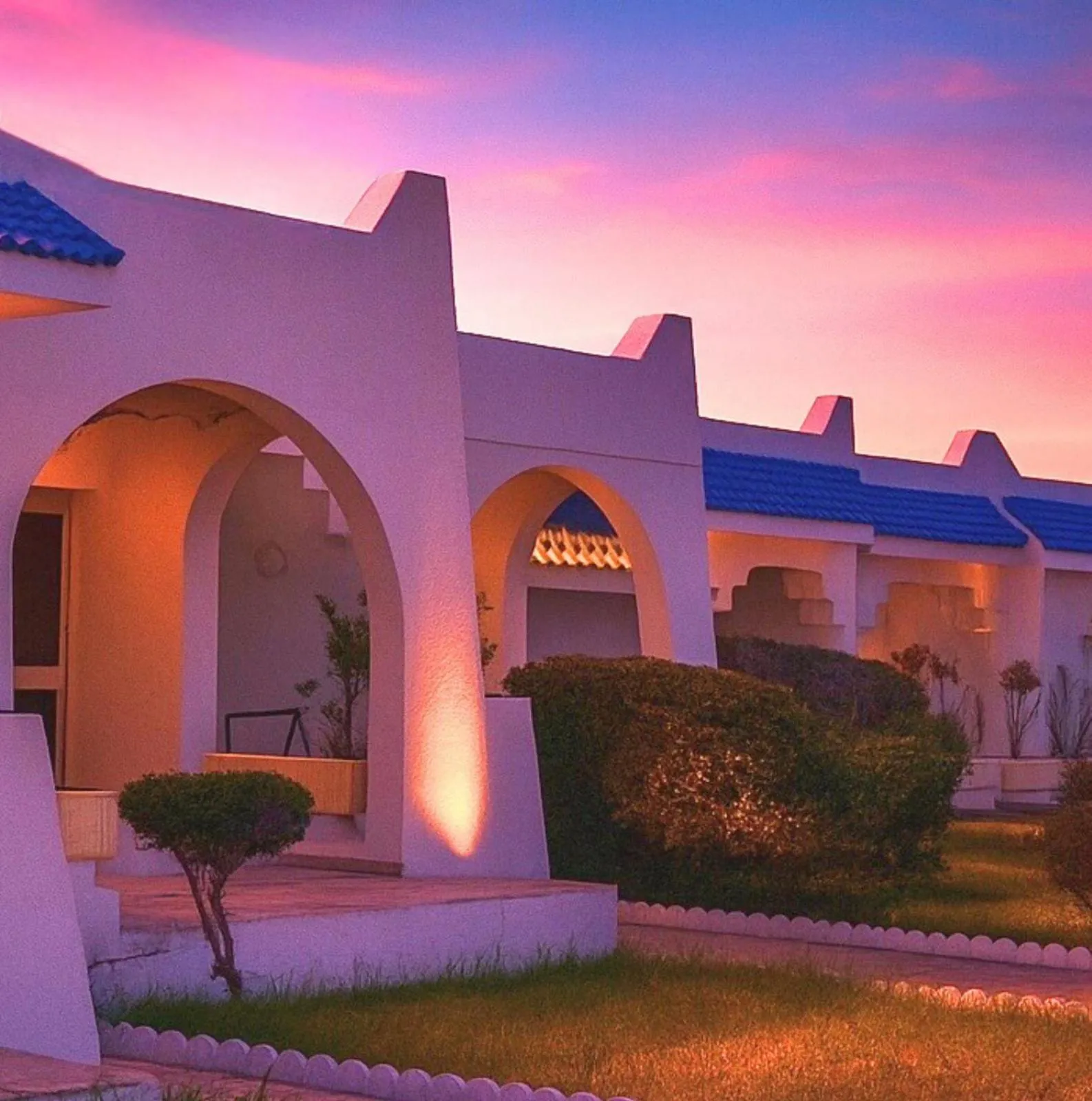 Patio in Complexe Touristique Sidi Salem