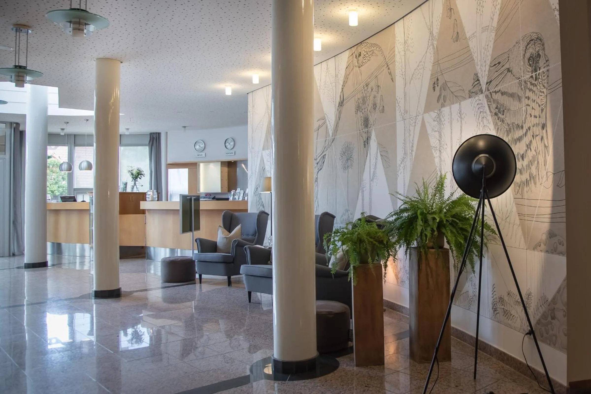 Lobby or reception in Hotel Nickisch