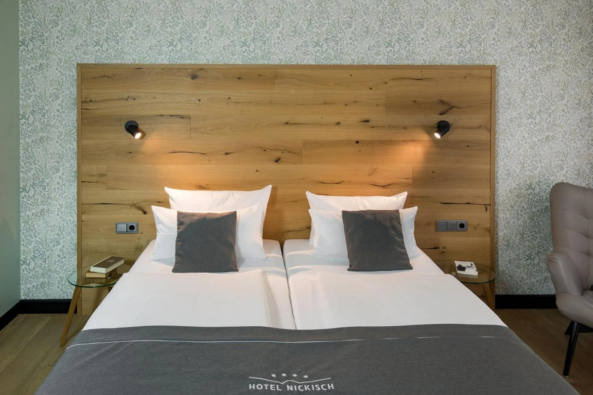 Bed in Hotel Nickisch