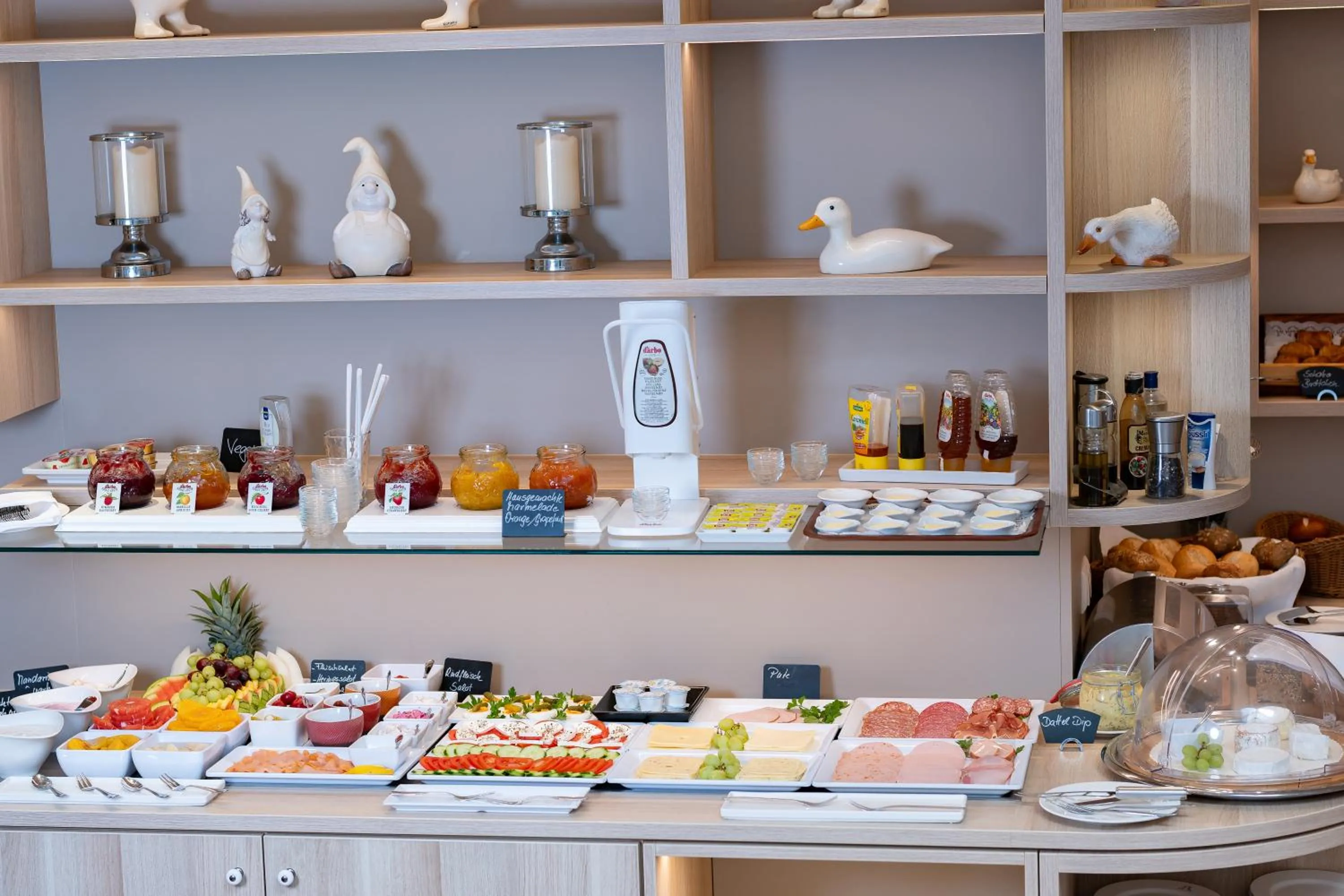 Buffet breakfast in Hotel Alpha