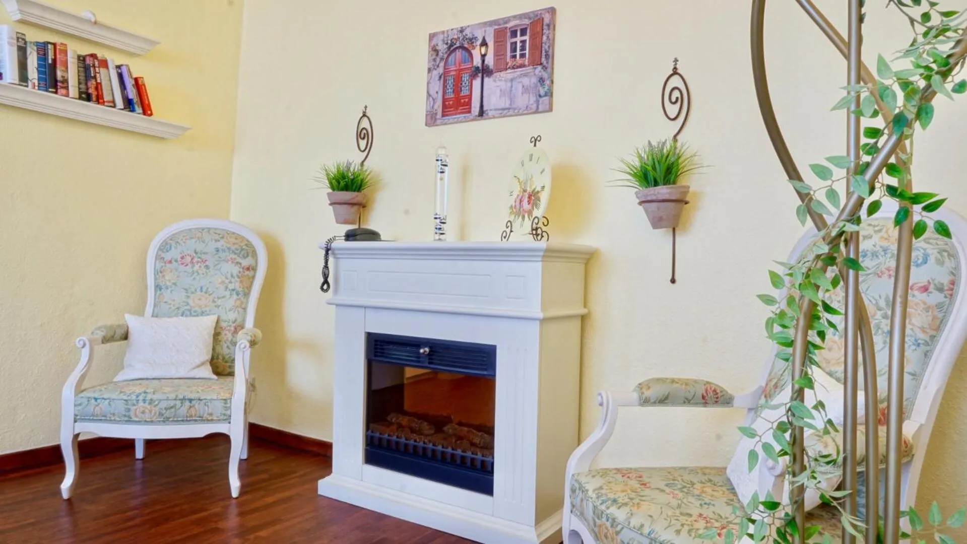 Seating area in Hotel Alpha