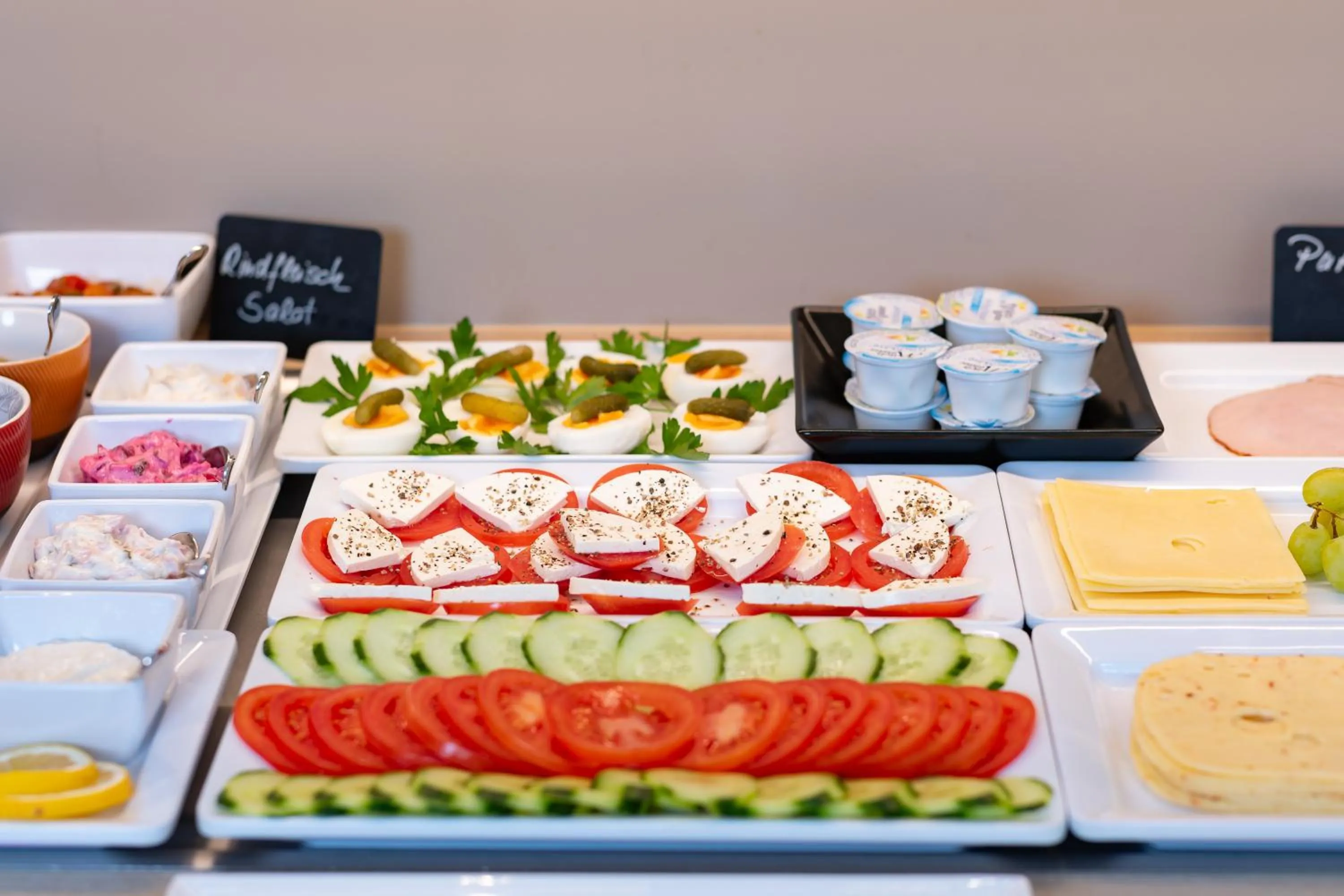 Buffet breakfast in Hotel Alpha