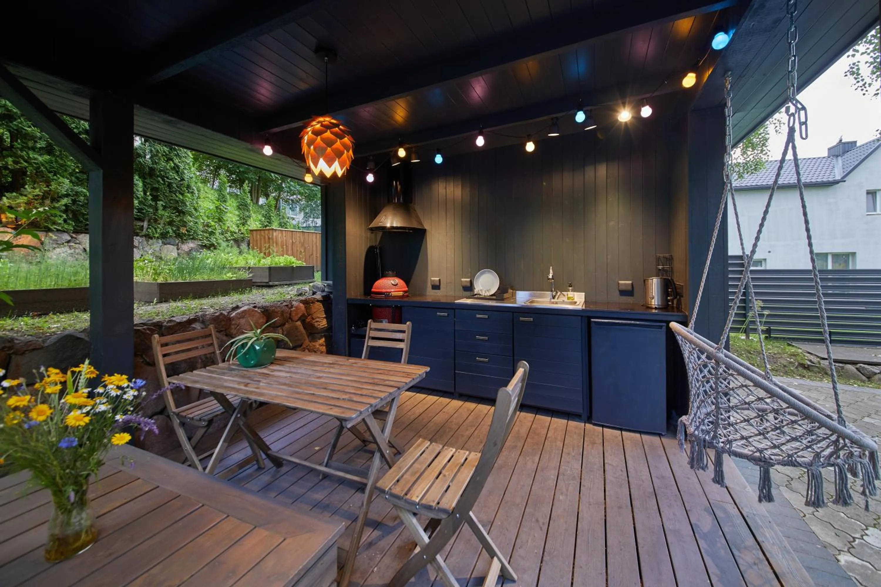 Balcony/Terrace in "Parko vila" Anykščiai