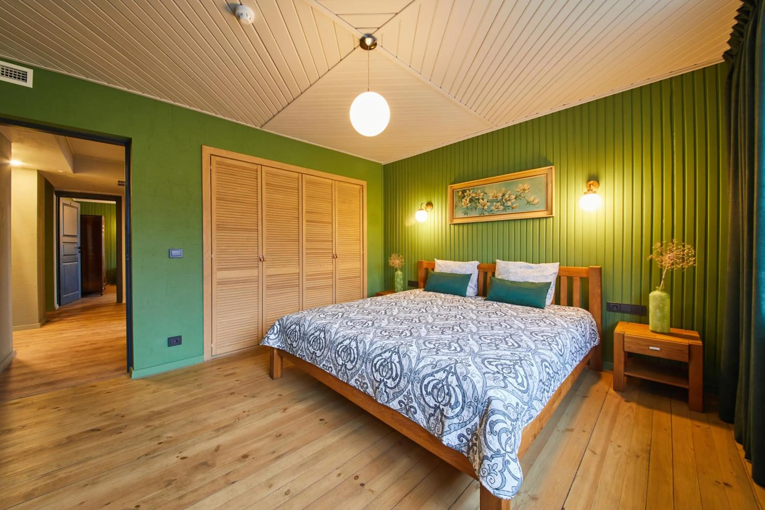 Bed in "Parko vila" Anykščiai