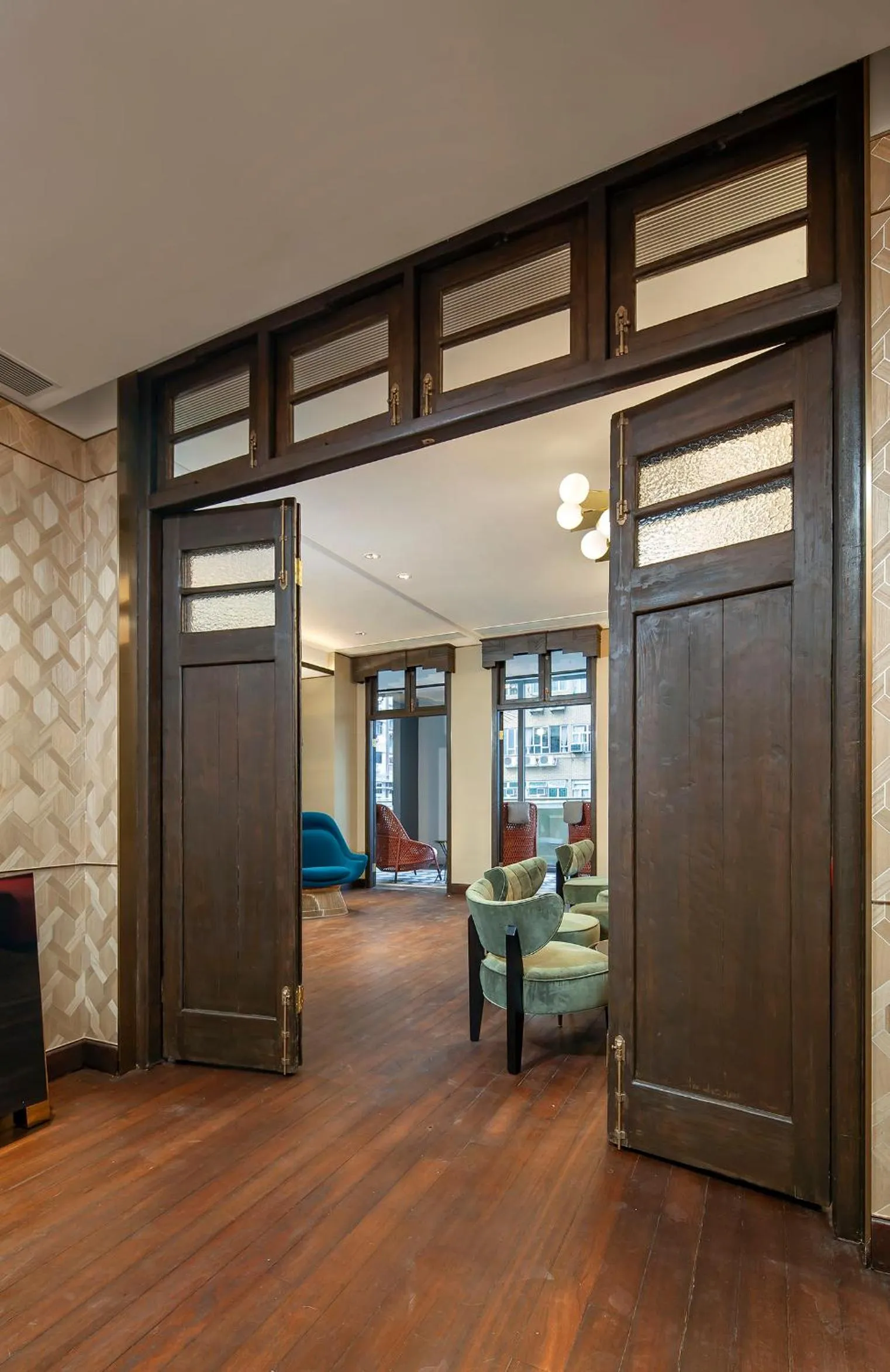 Lobby or reception, Bed in Hotel 1936