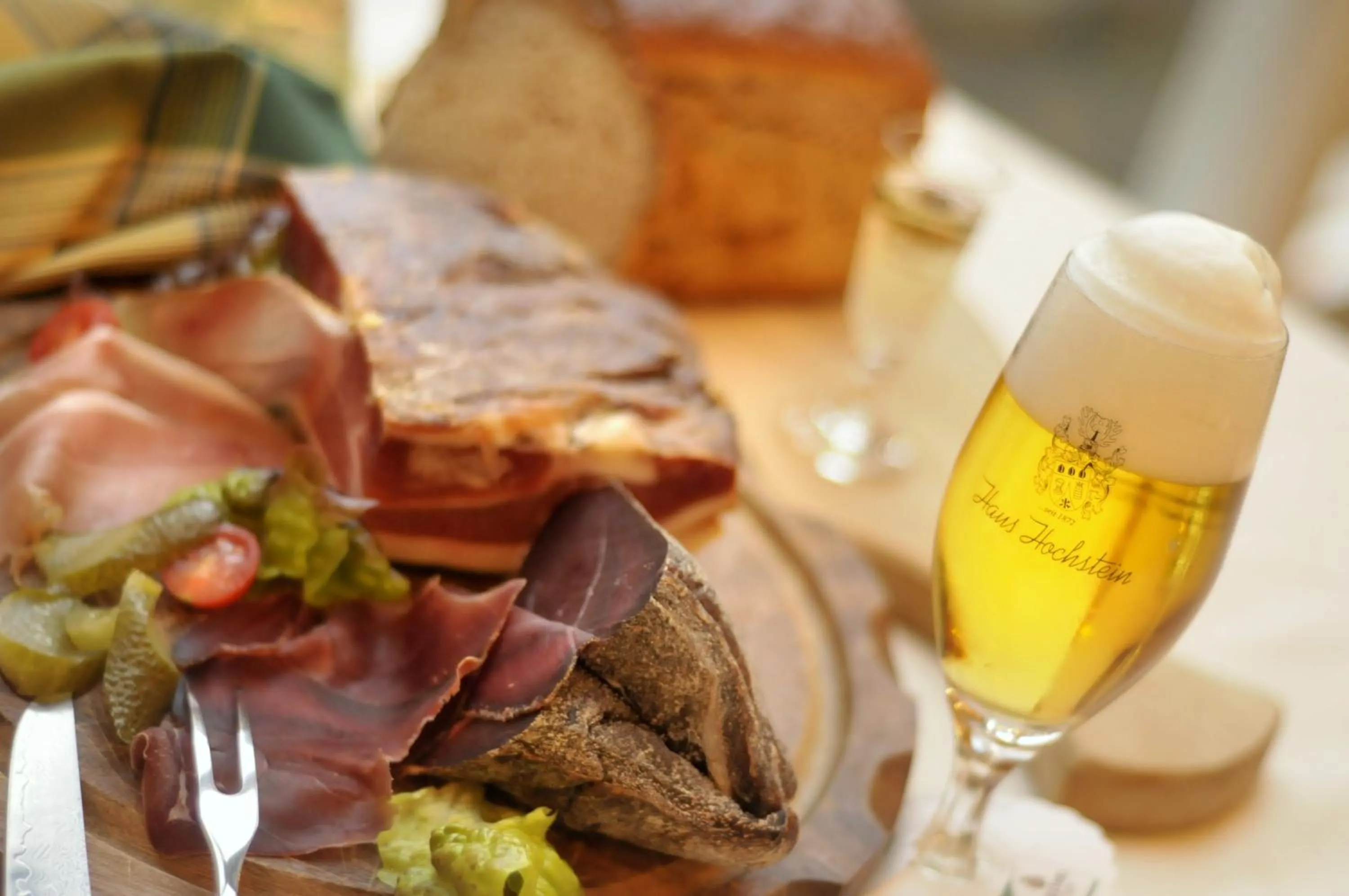 Food close-up in Landidyll Hotel Haus Hochstein